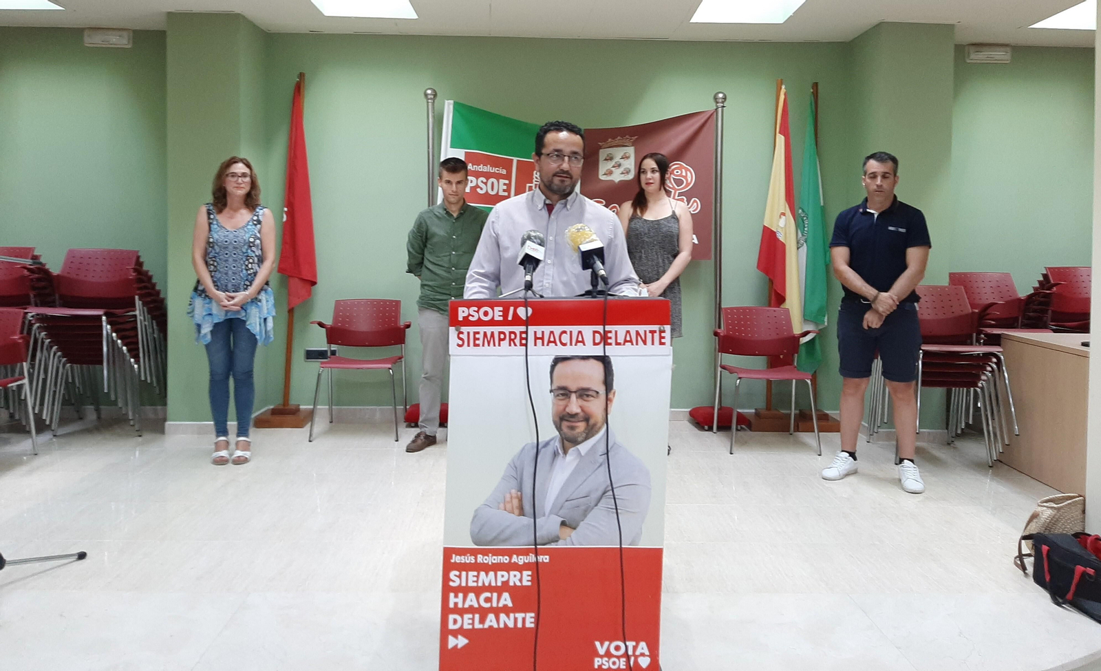 Jesús Rojano, durante el balance de la gestión del equipo de gobierno de Baena. Jesús Rojano, durante el balance de la gestión del equipo de gobierno de Baena.