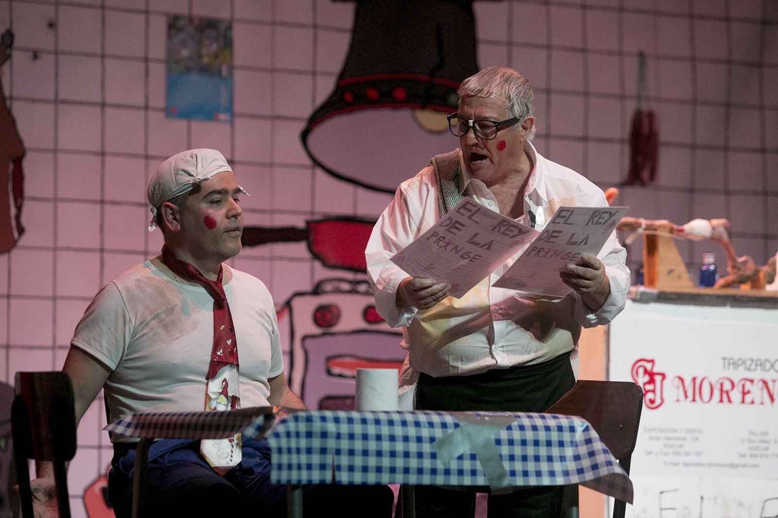 Las imágenes de la octava preliminar del Carnaval Colombino