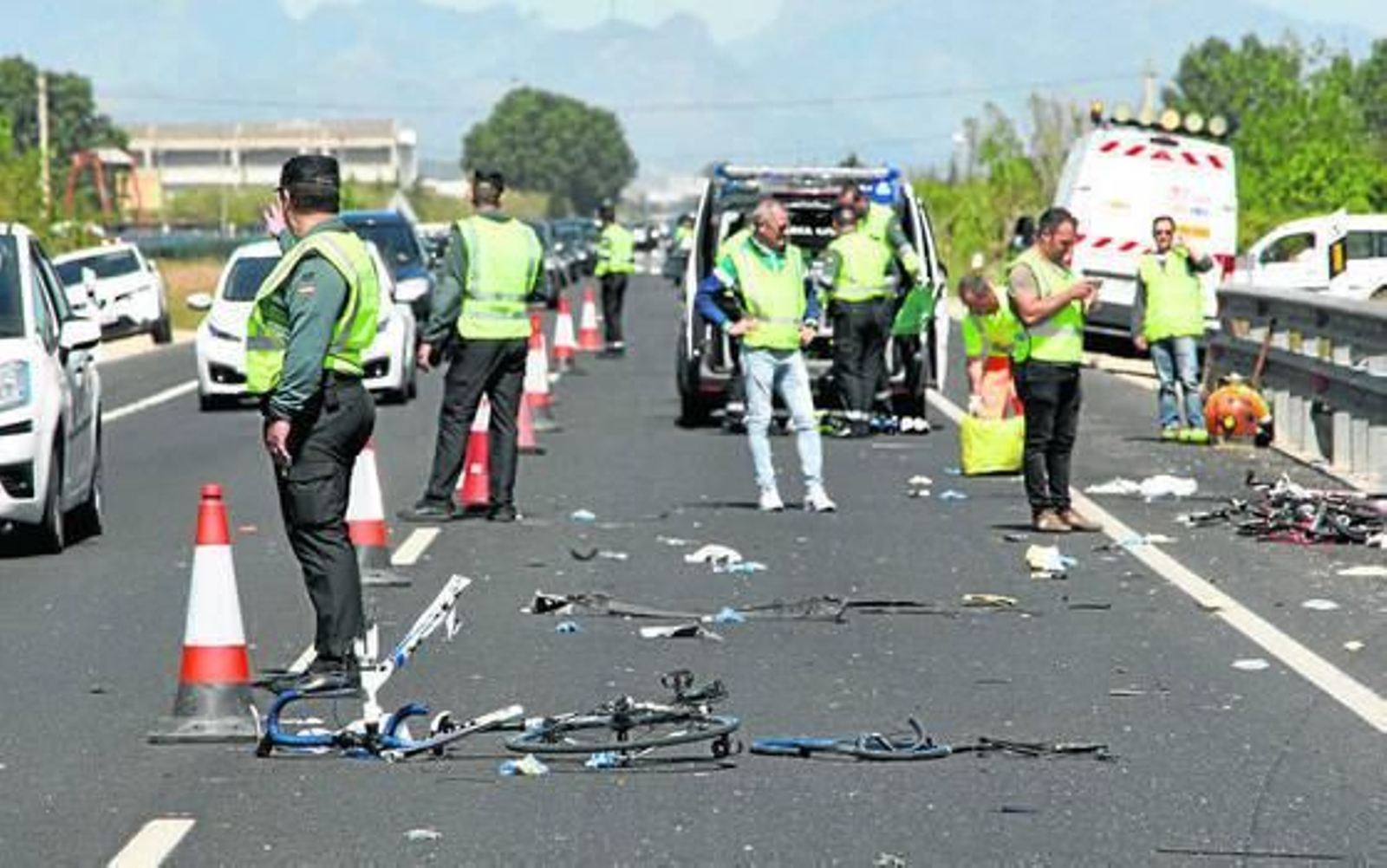 Cuando los ciclistas se encuentran con la muerte en las carreteras