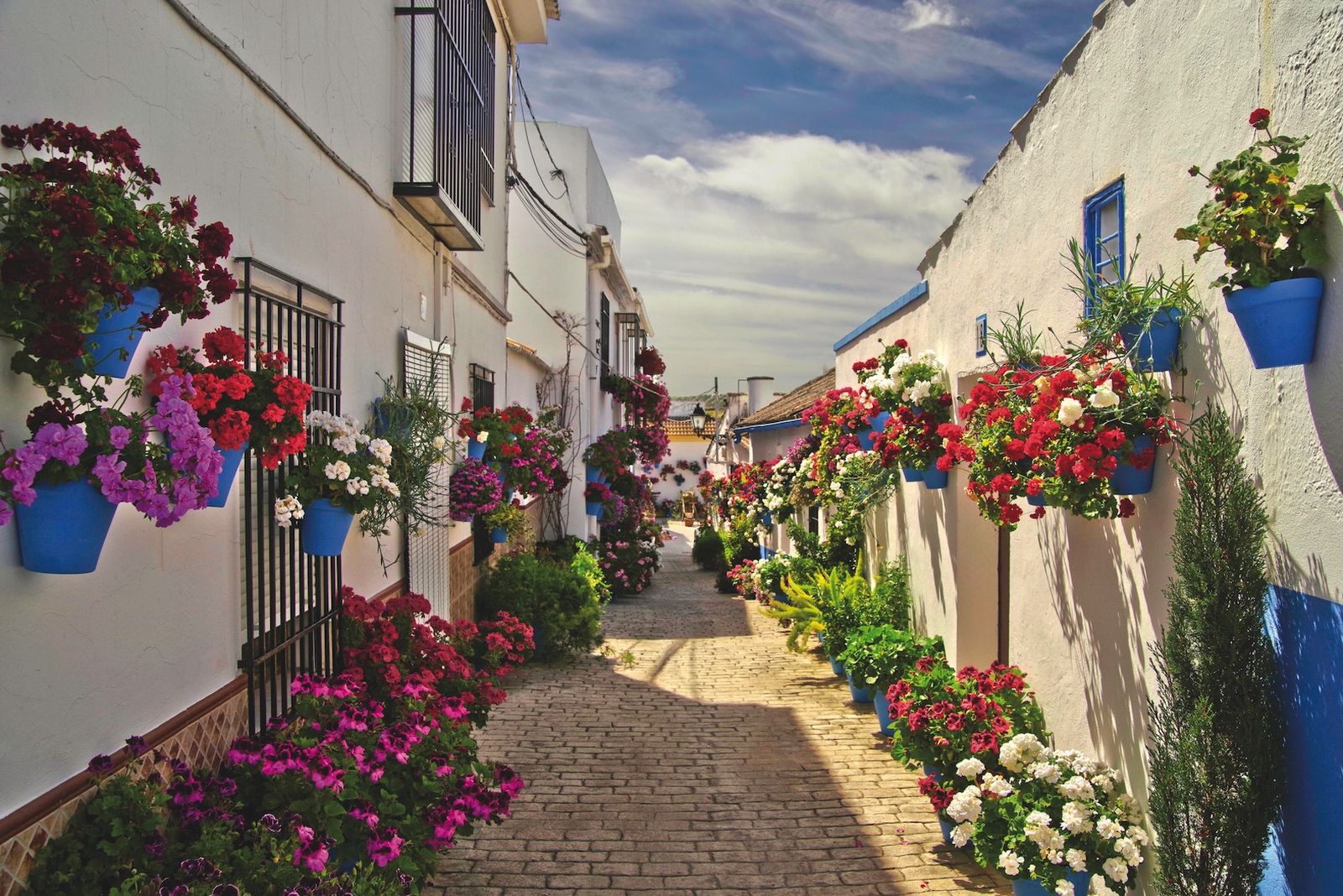 Rincón típico de la calle Pozo Fuente de Cañete de las Torres