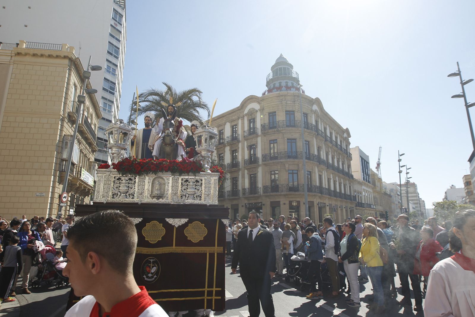 Imágenes Procesión de la Borriquita de Almería capital. Semana Santa 2019
