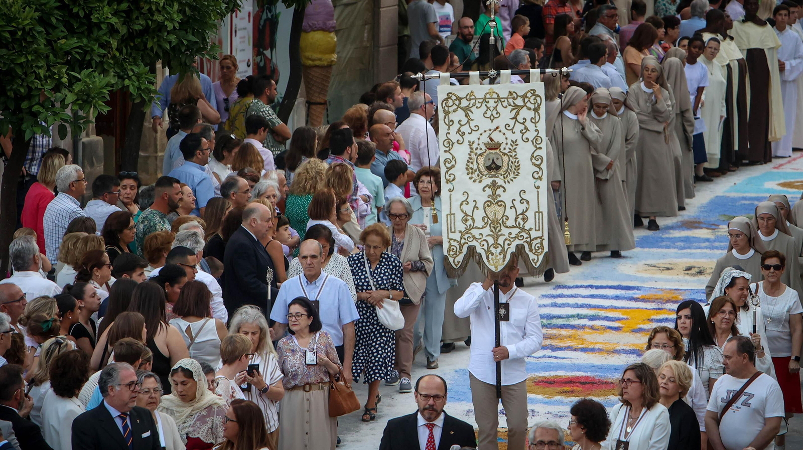 Procesión del Corpus 2023 en Jerez