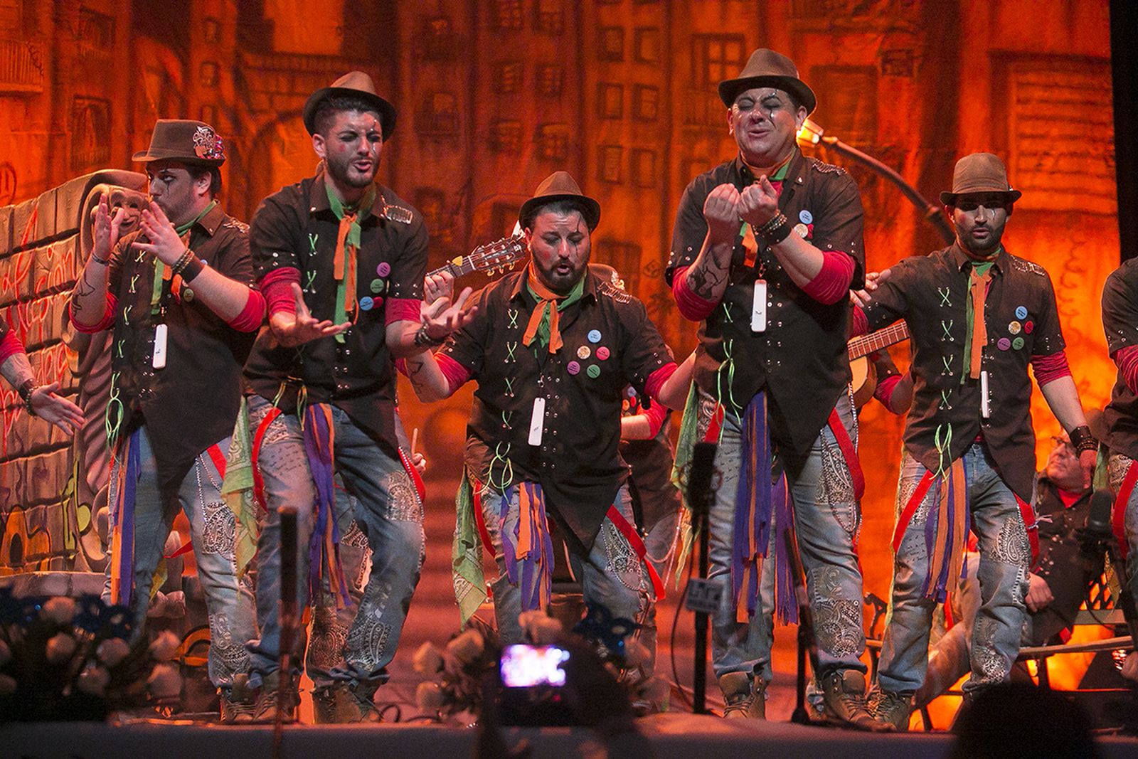 La final del Carnaval Colombino, en imágenes
