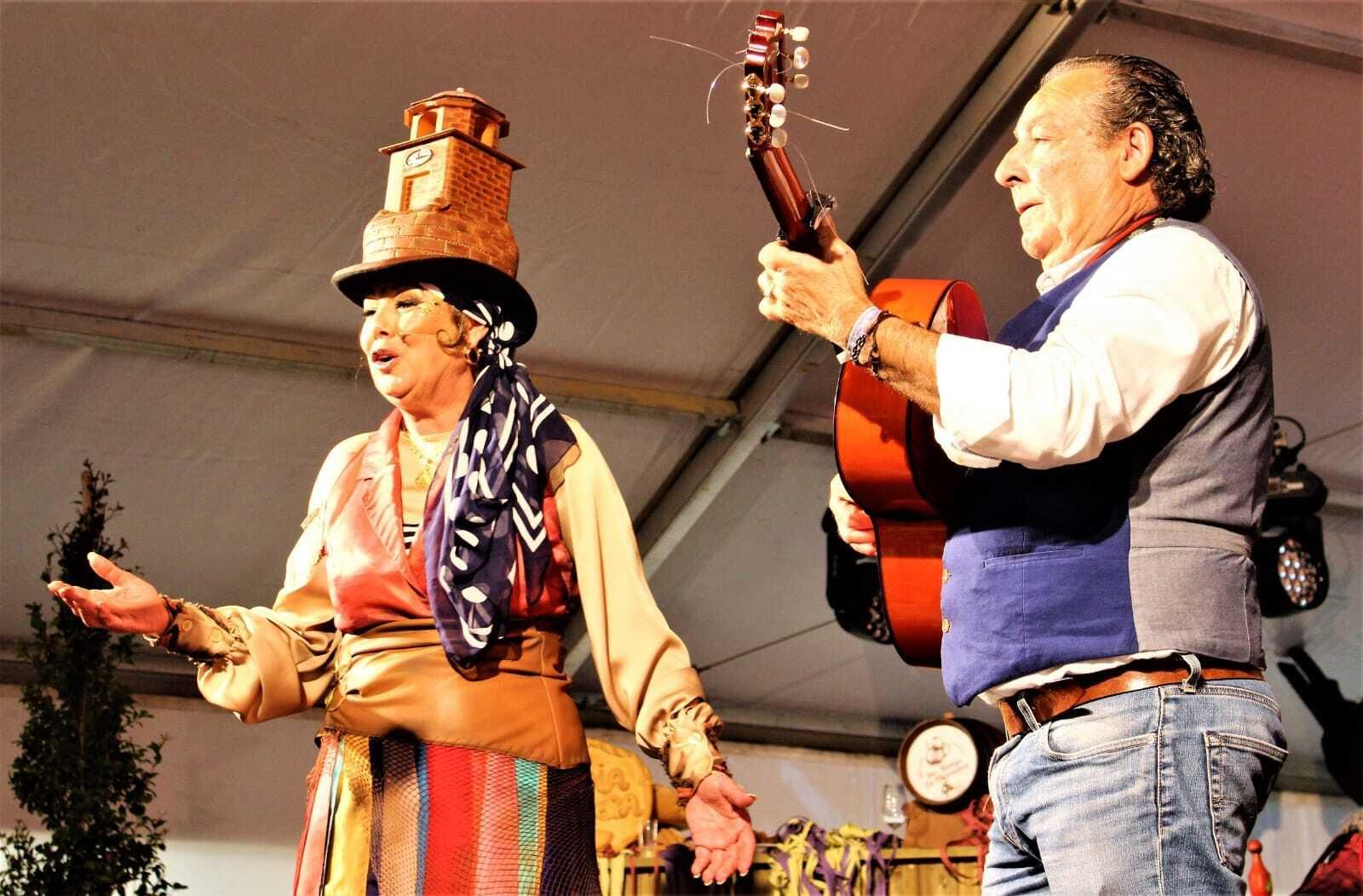 Un momento de la intervención de la pregonera.