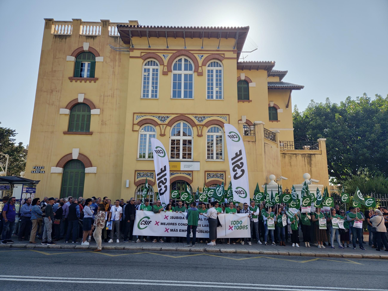 Protesta este lunes ante la Subdelegación del Gobierno por mejoras laborales para funcionarios y la continuidad de Muface.