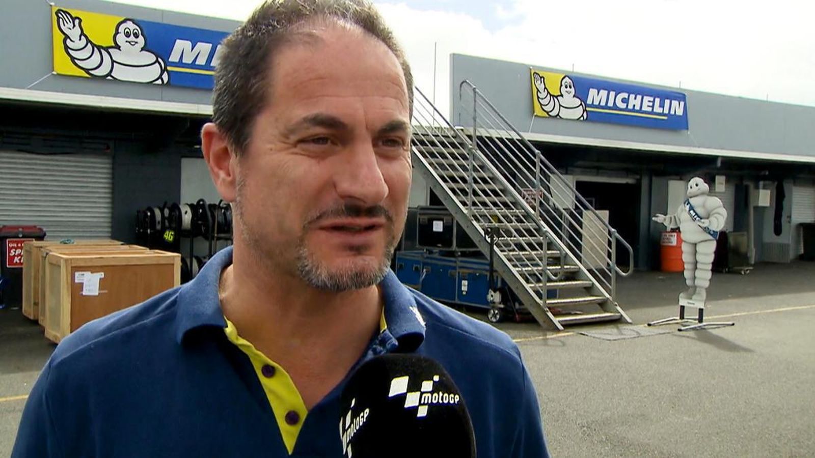 Piero Taramasso, responsable de Michelin en el Mundial de MotoGP.