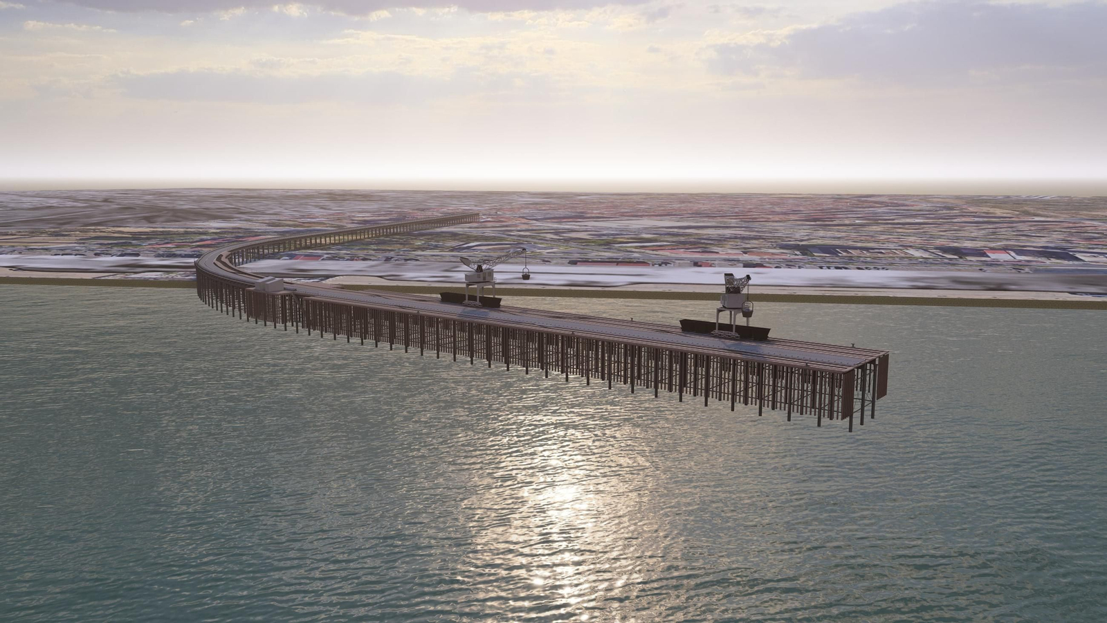 Imágenes que enamoran de la Huelva del pasado: así eran los muelles de la Rio Tinto, sur, norte y de Tharsis cuando se construyeron