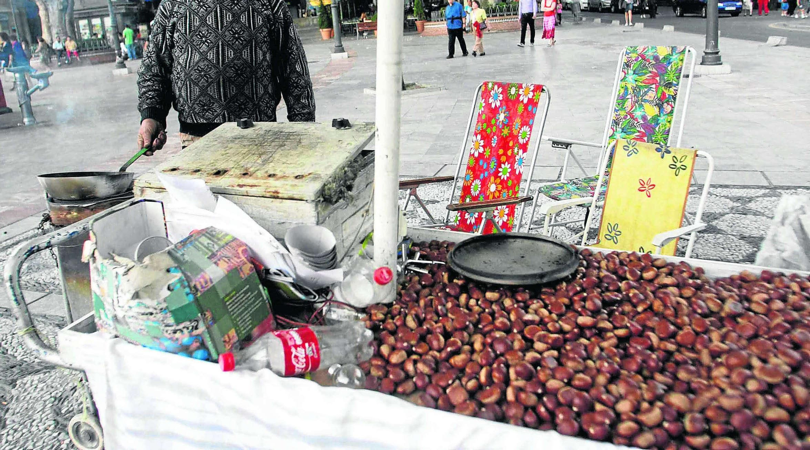 El otoño en Granada al calor de las castañas asadas