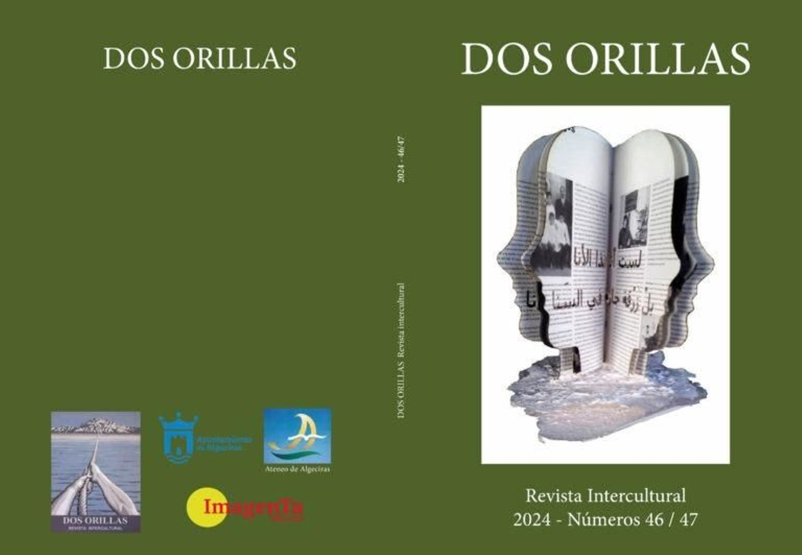 La revista 'Dos Orillas' con los números 46 y 47.