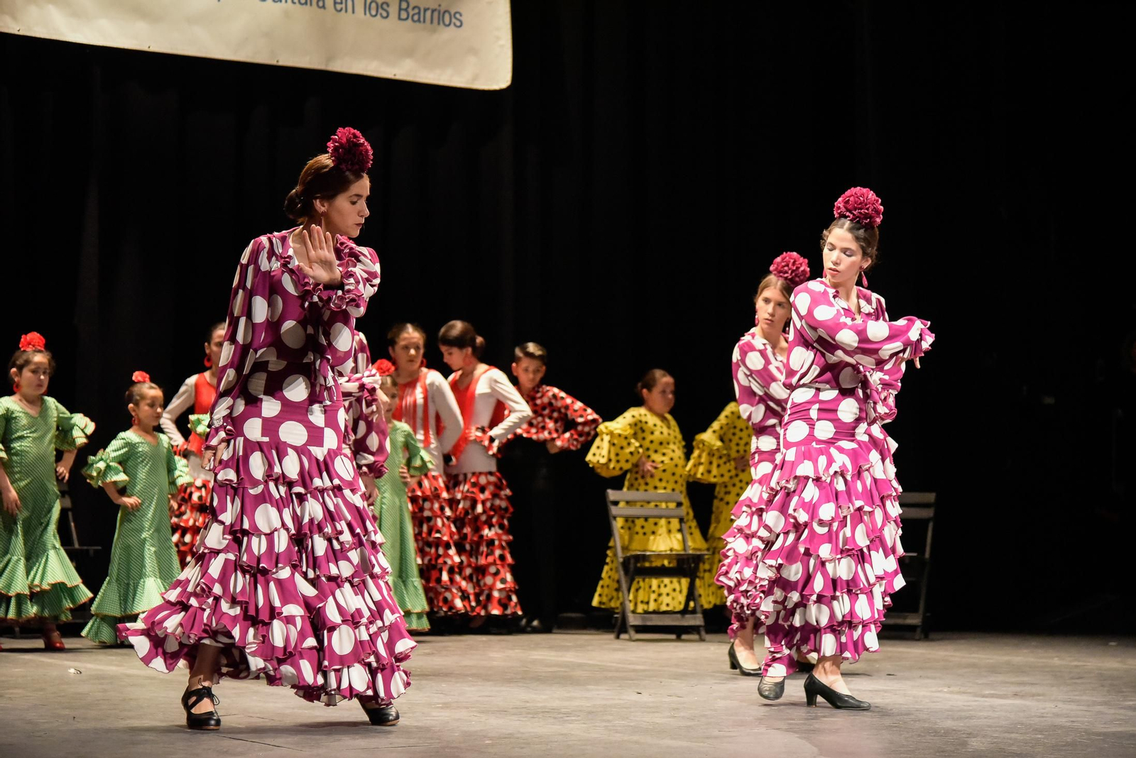 Imágenes de las actividades fin de curso en Cultura en los Barrios