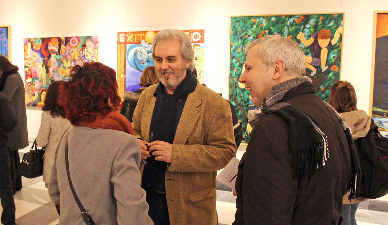 Un momento de la inauguración de la cita ayer.