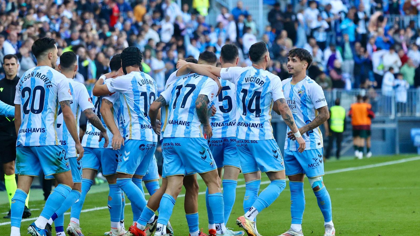 Las fotos del Málaga CF - UD Almería