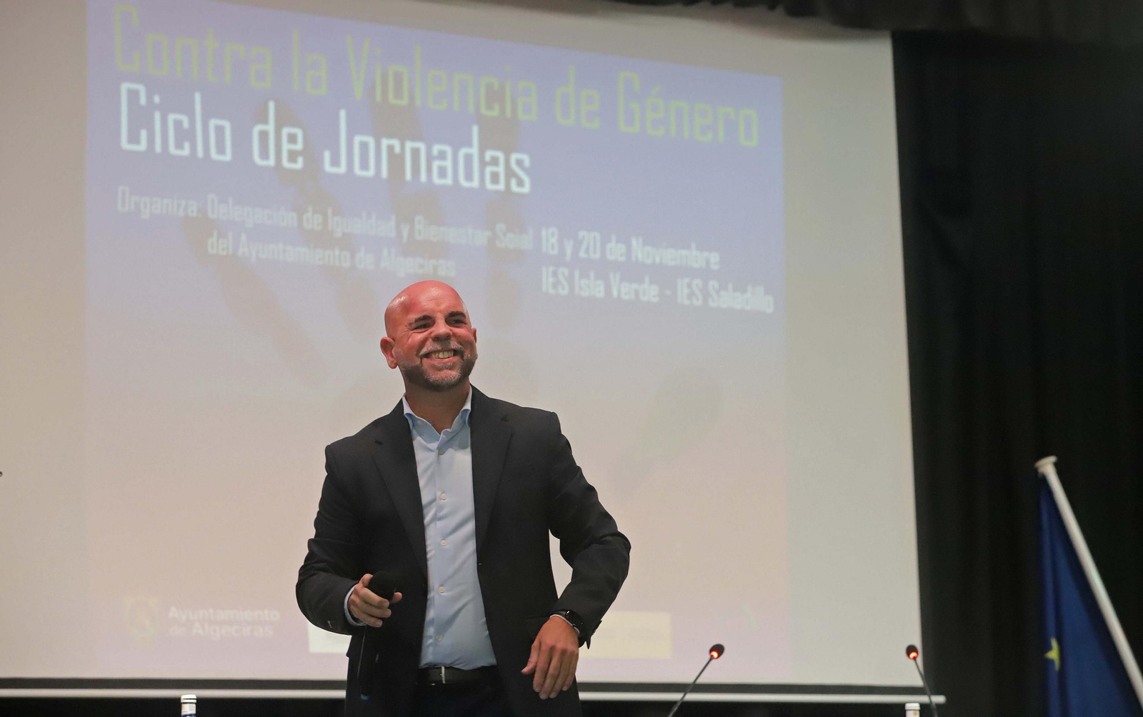 Fotos de la jornada contra la violencia de género en el IES Isla Verde de Algeciras