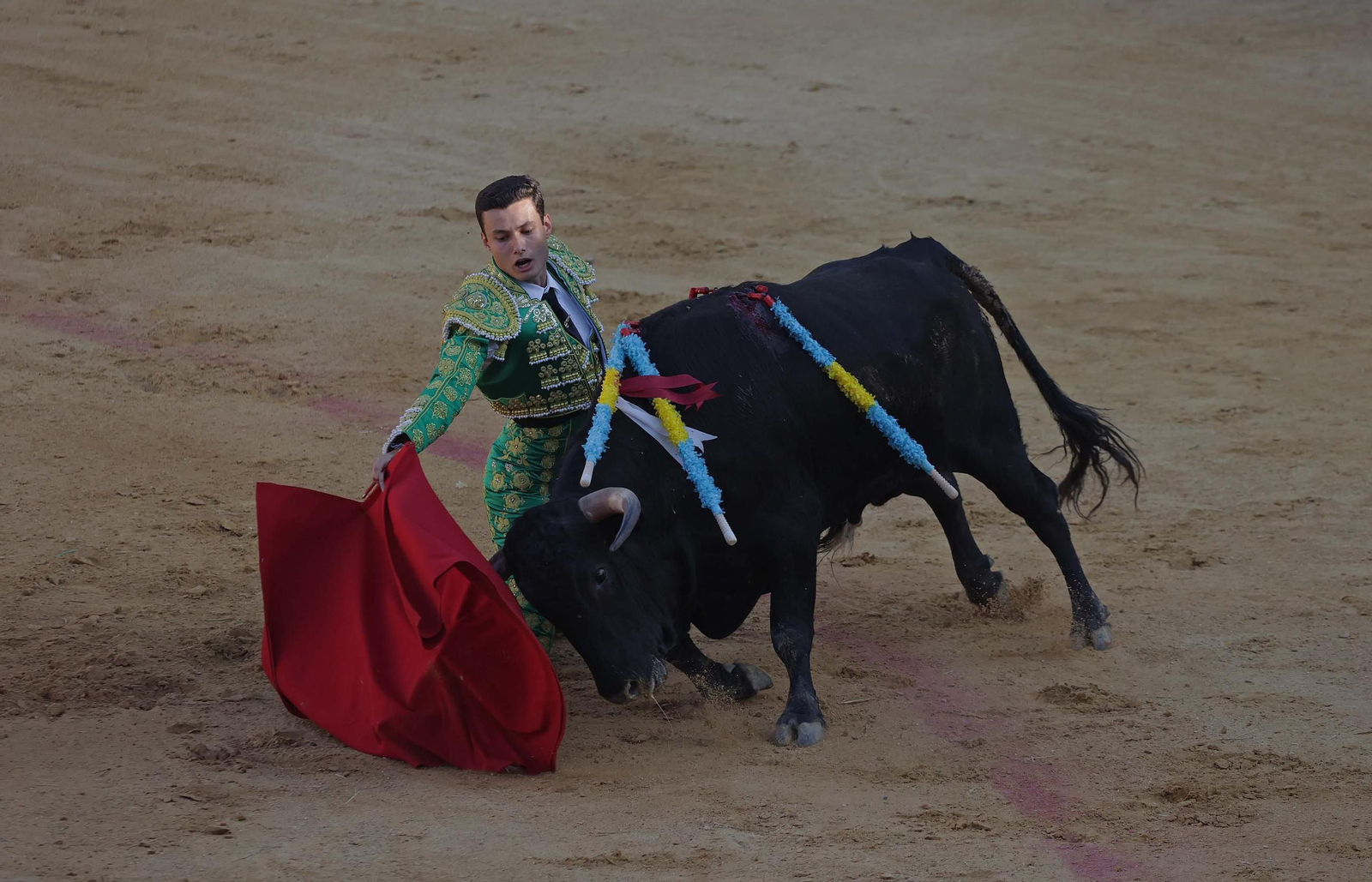 Fotos de la novillada sin picadores del miércoles de la Feria Real de Algeciras 2025