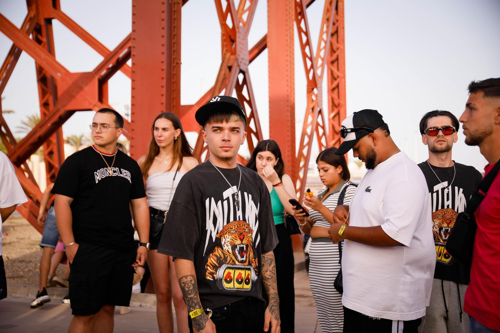 Imágenes del Festival AlmeriArt en el Parque de las Almadrabillas