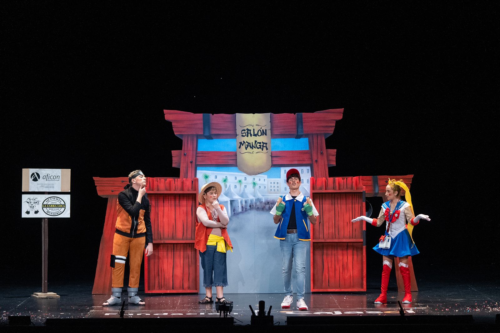 Cuarteto Esto esta Manga por hombro