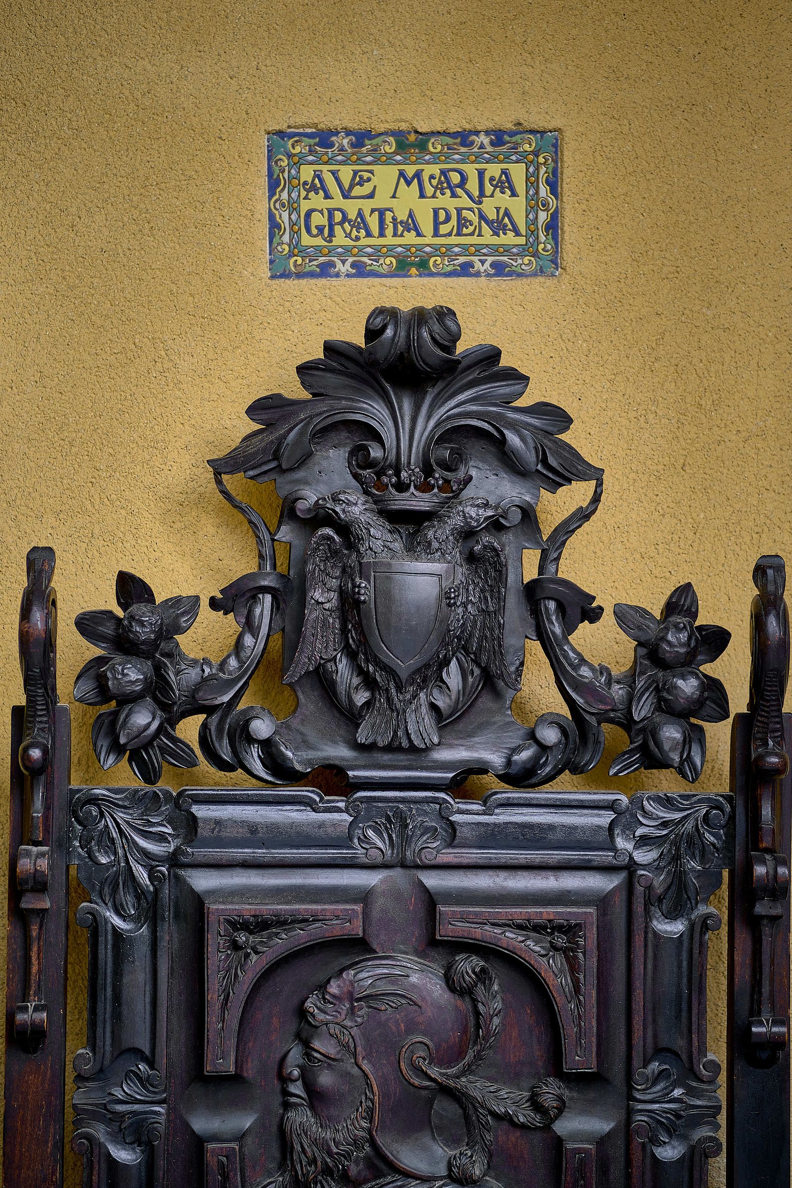 Interior de la finca en Antonio López 7.