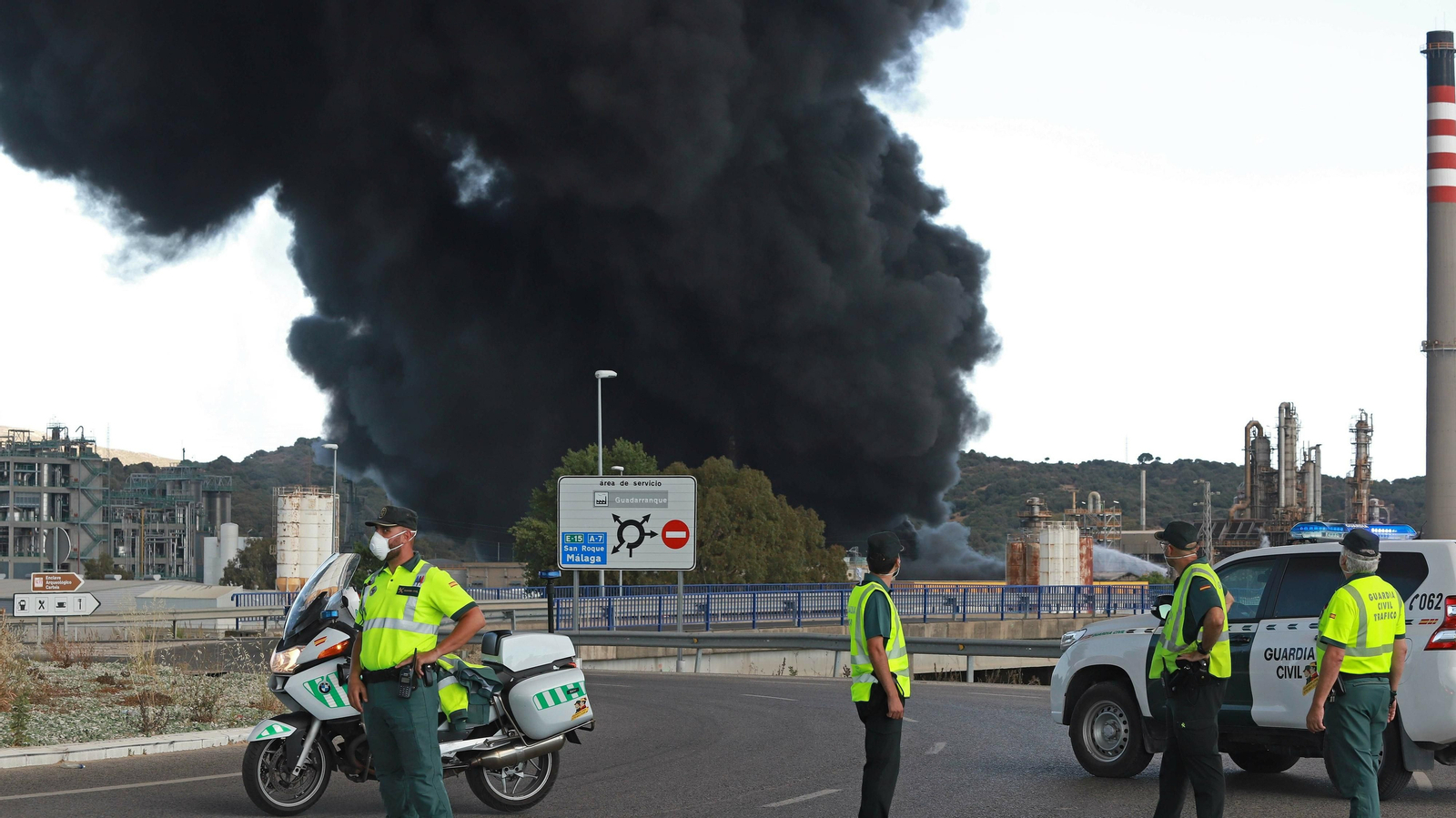Incendio en Indorama