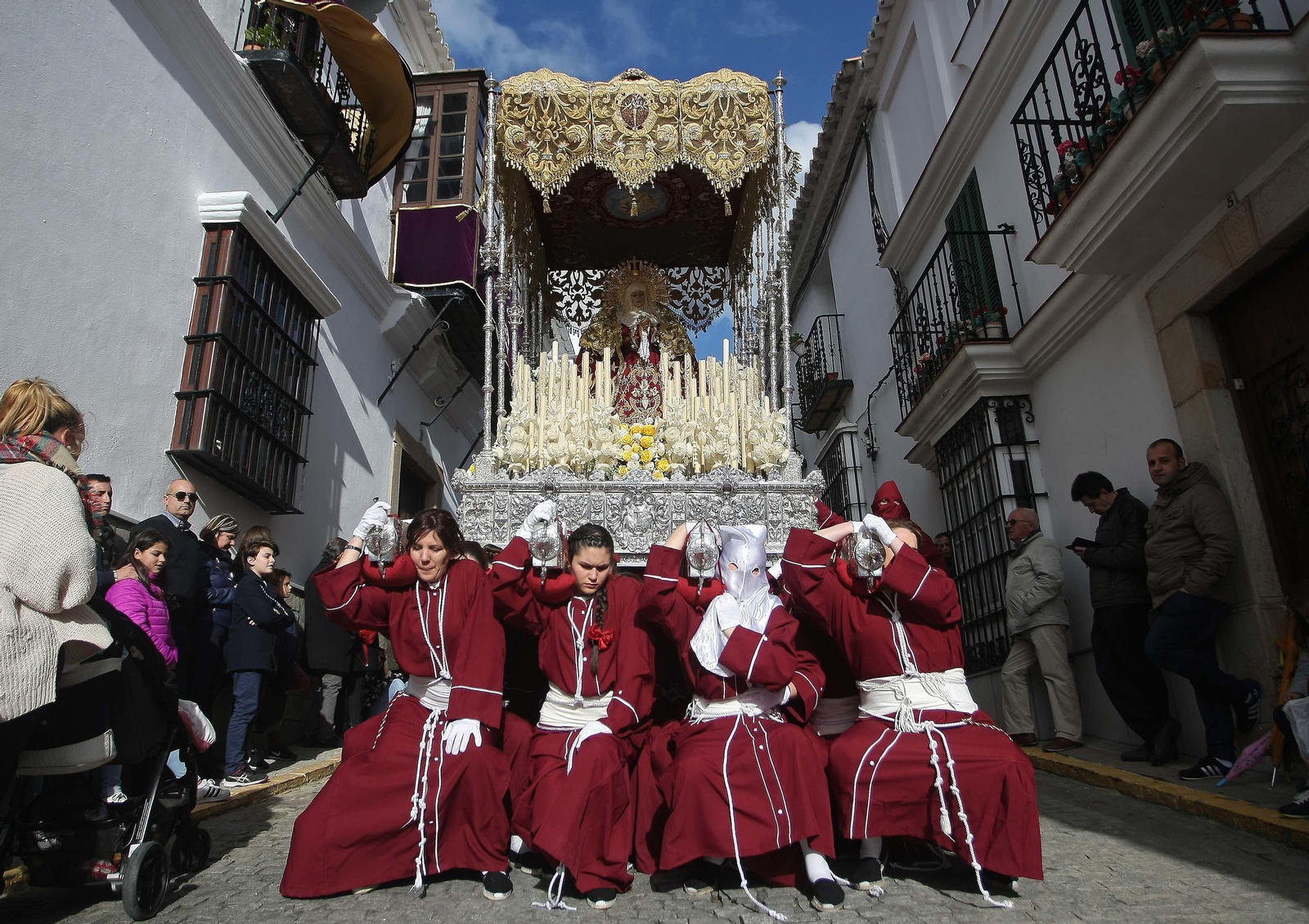 Las imágenes de la Magna en San Roque