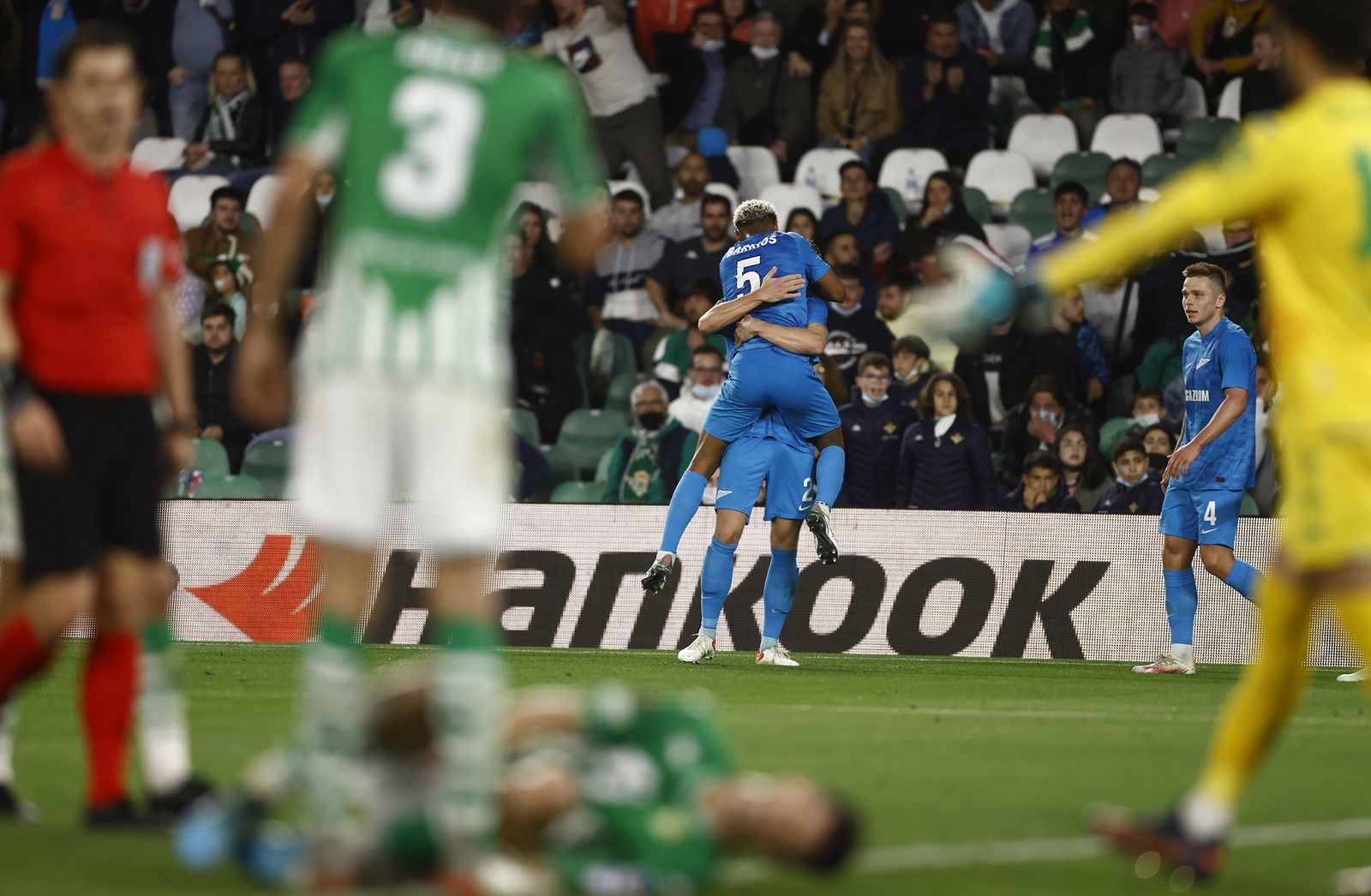 Las imágenes de Betis-Zenit