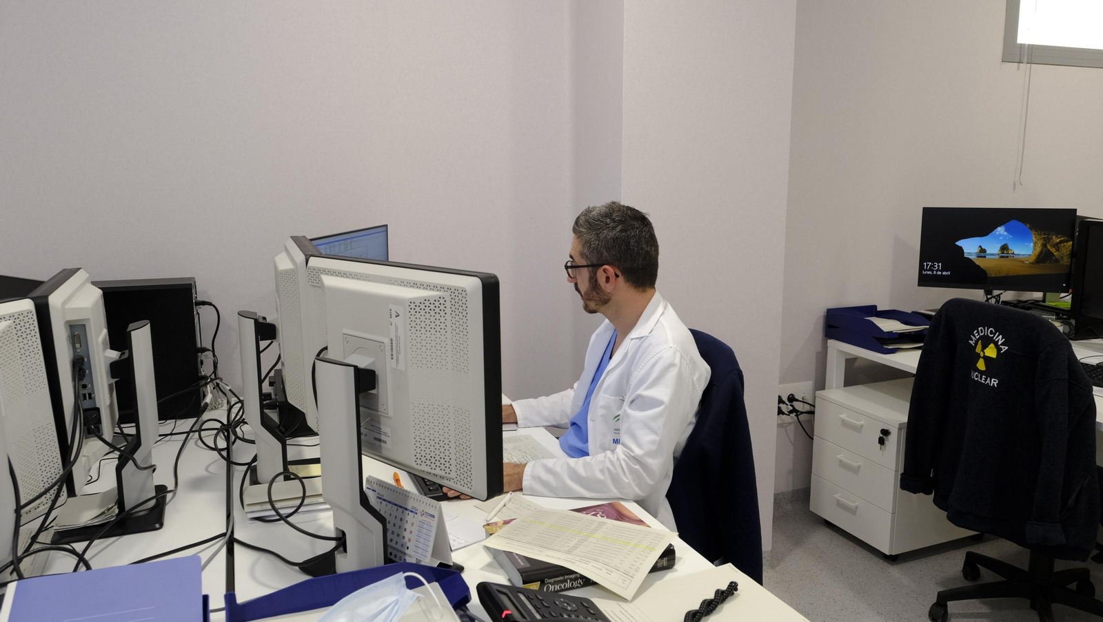 Imágenes del PET-TAC del Hospital Torrecárdenas