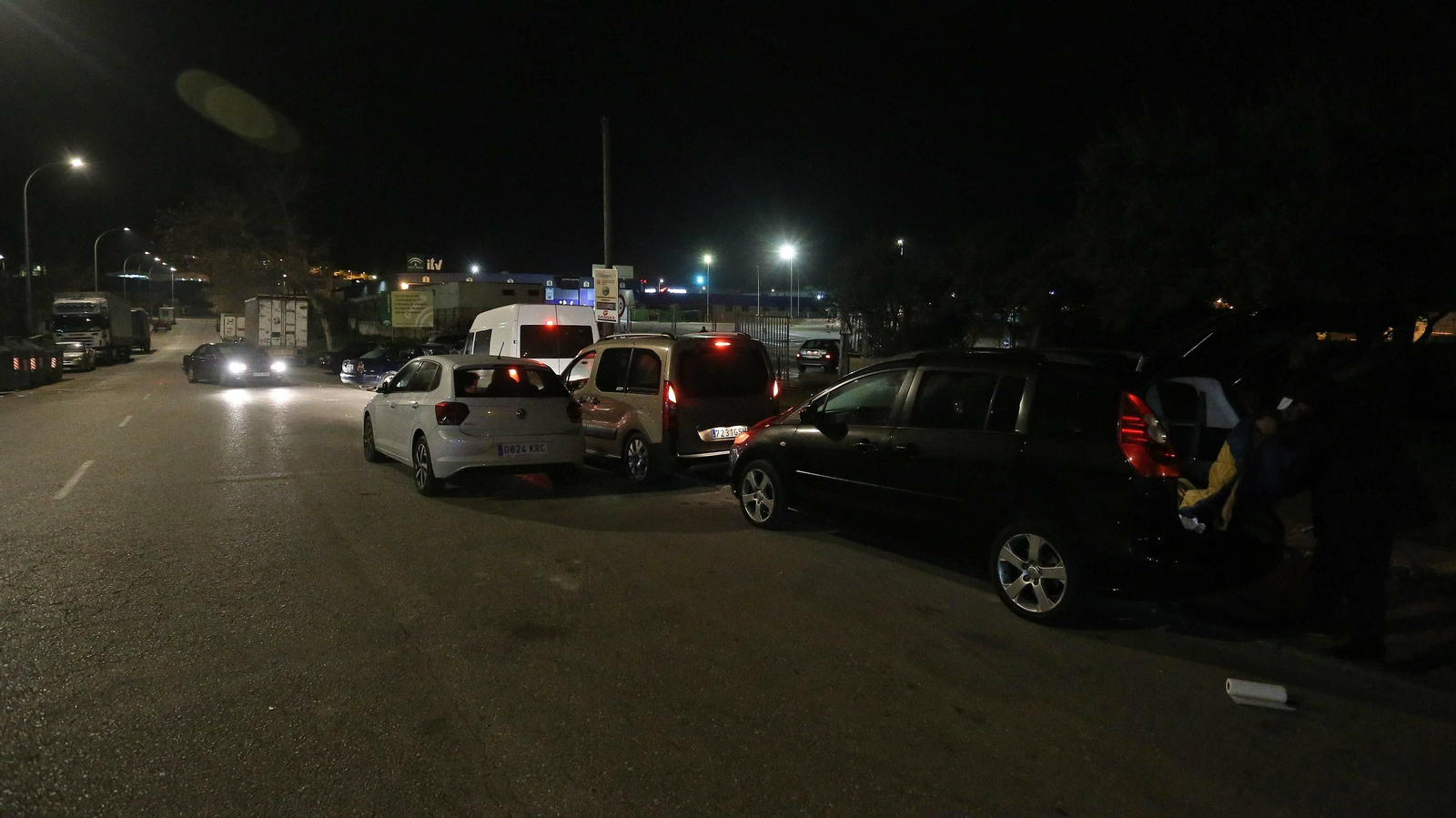 Colas en la ITV de Algeciras