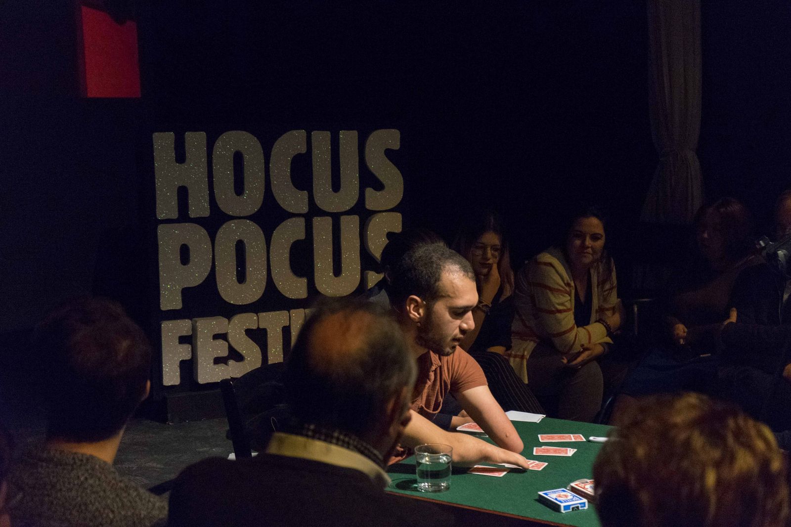 Gilbert, ayer en el Hocus Pocus.