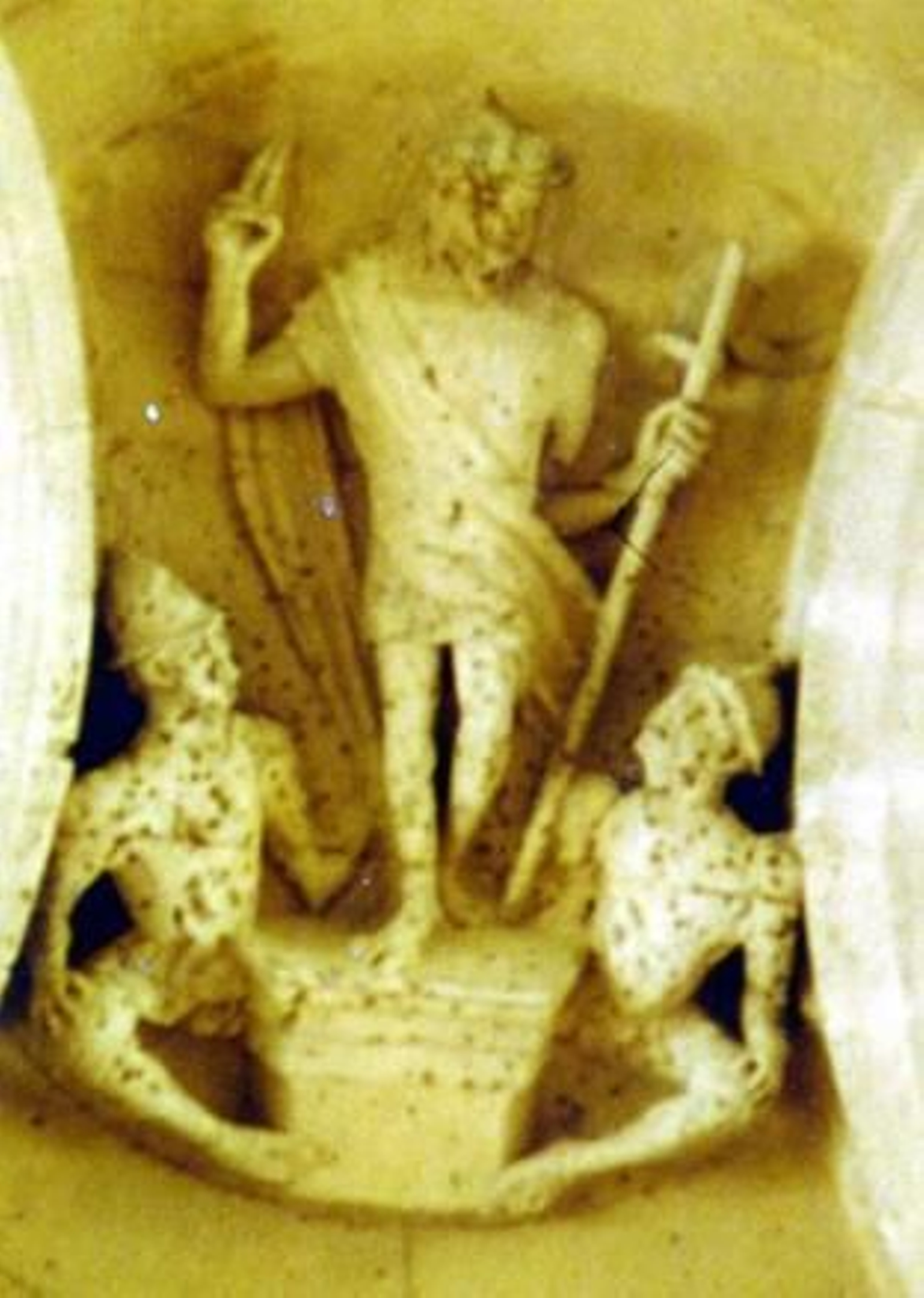 Bóveda 1, relieve Resurrección.