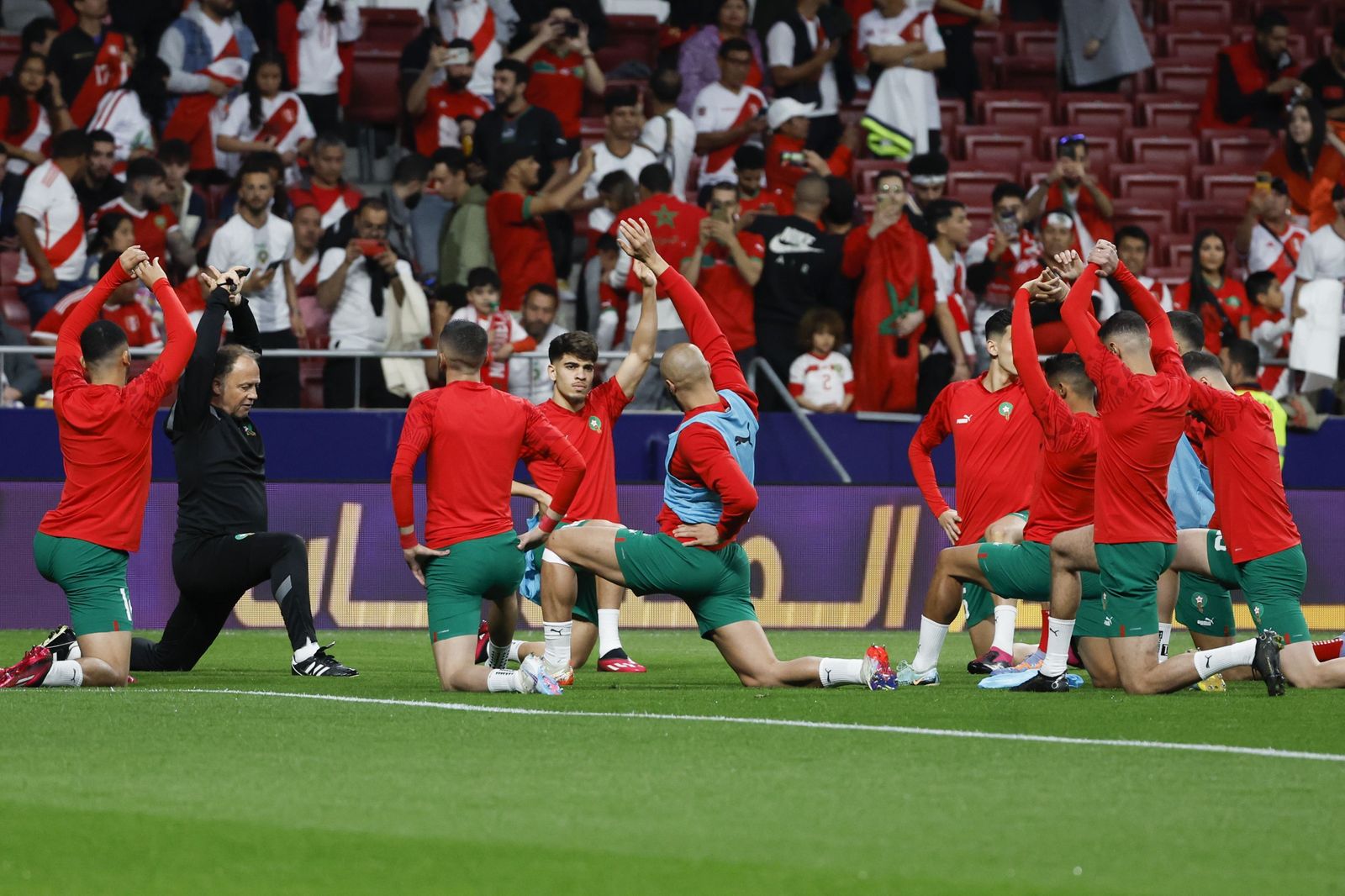 Las fotos del Marruecos - Perú en Madrid