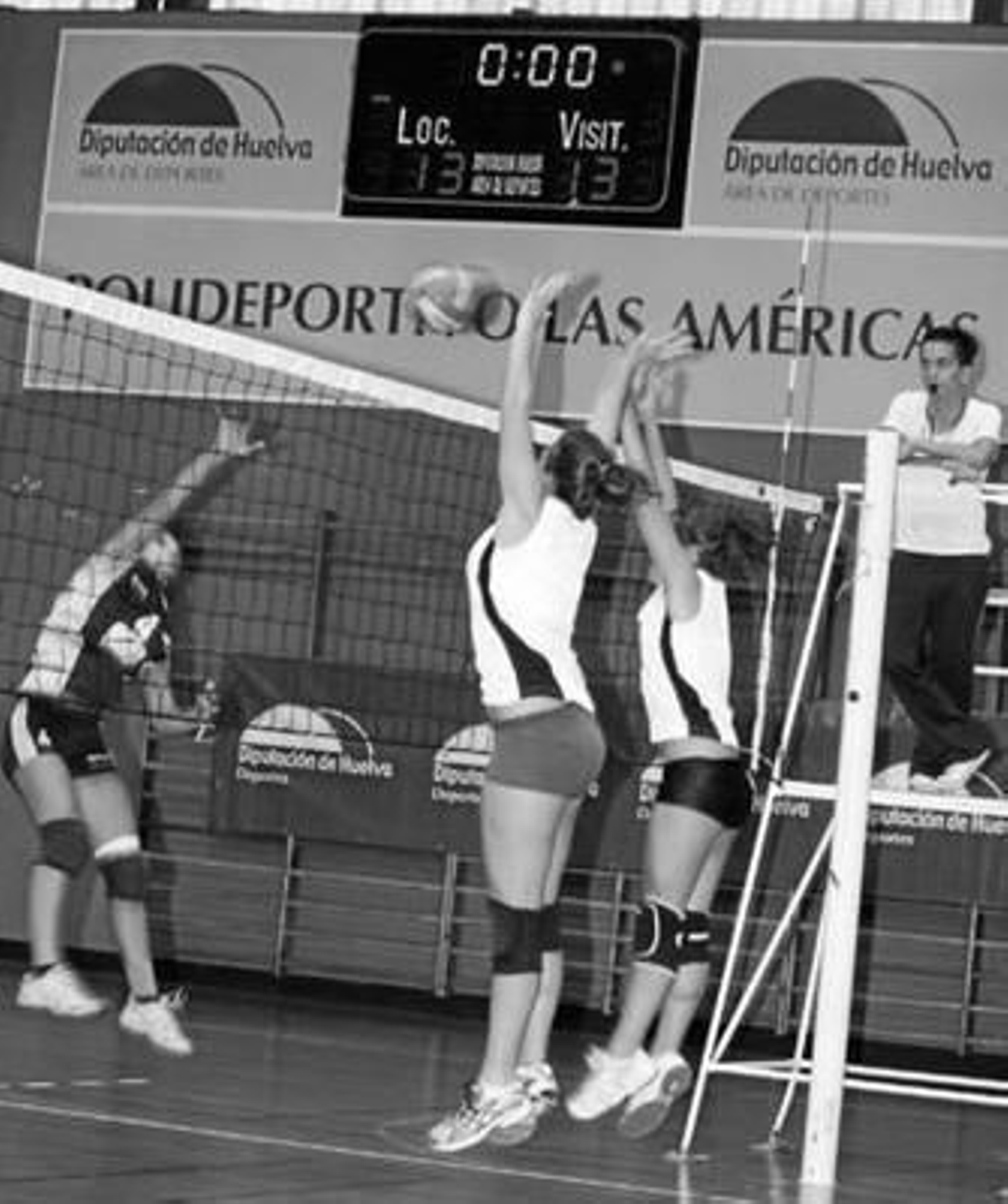 En la imagen, uno de los partidos del III Torneo Diputación.