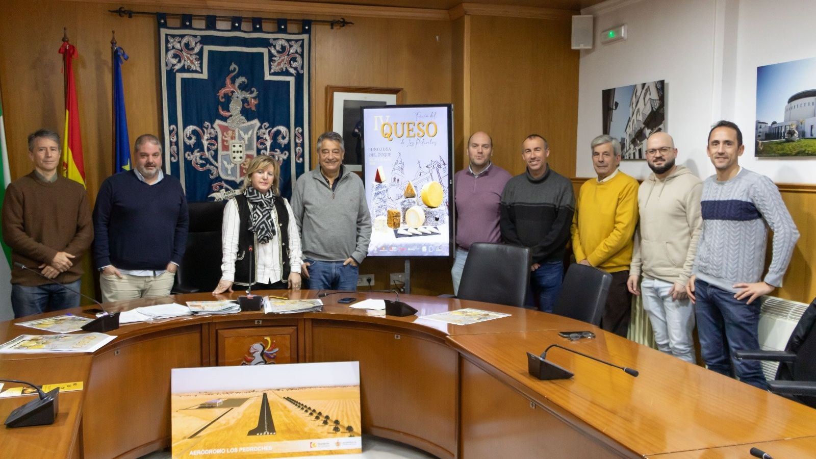 Presentación del cartel de la Feria del Queso de Los Pedroches.