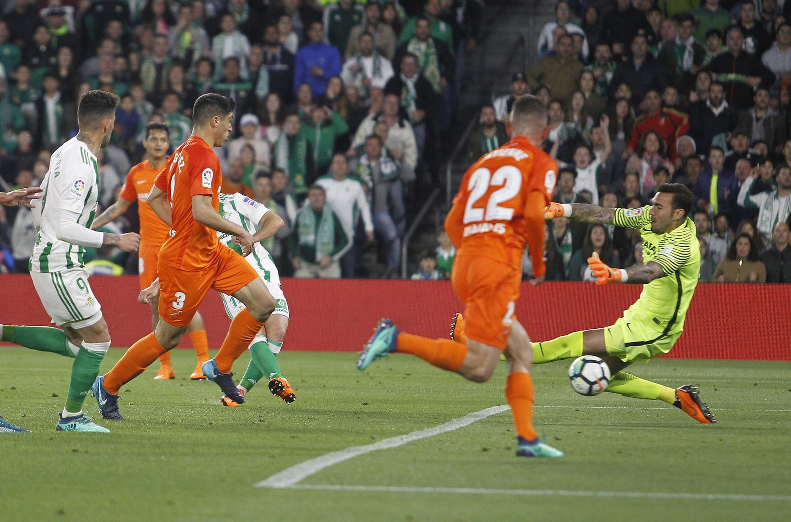 Las imágenes del Betis-Málaga