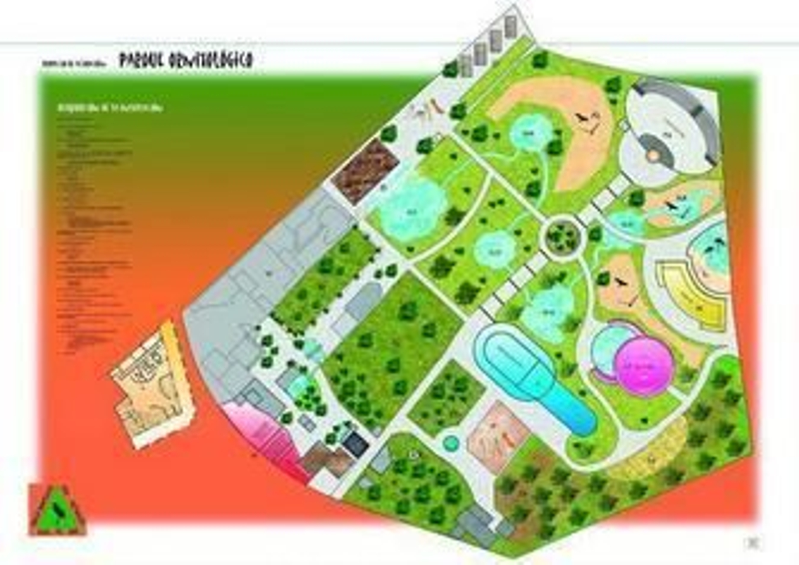 Gastón García Berenguel, en la puerta del parque ornitológico de la Balsa del Sapo.