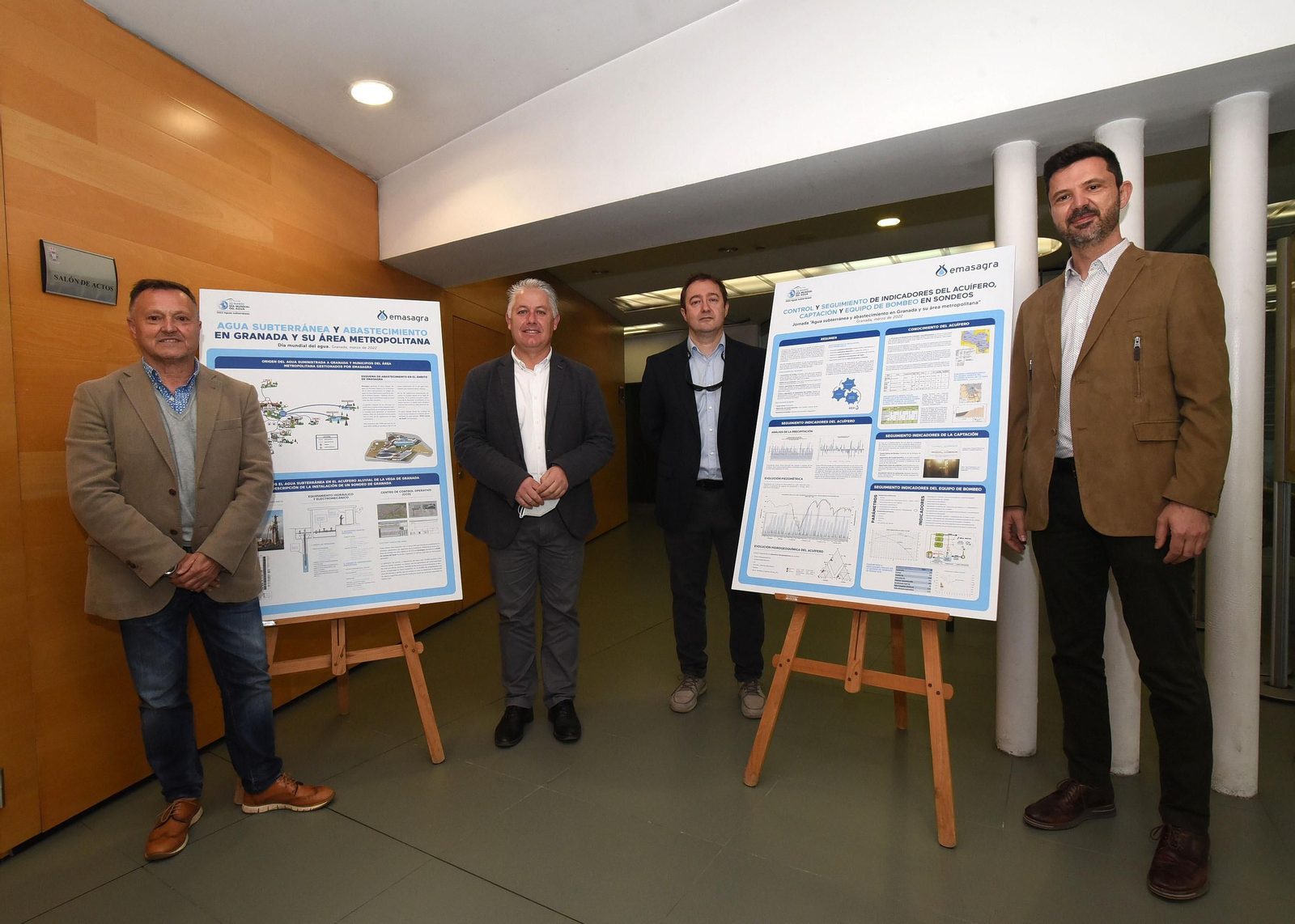 Diputación acoge una jornada sobre aguas subterráneas y abastecimiento urbano en la provincia