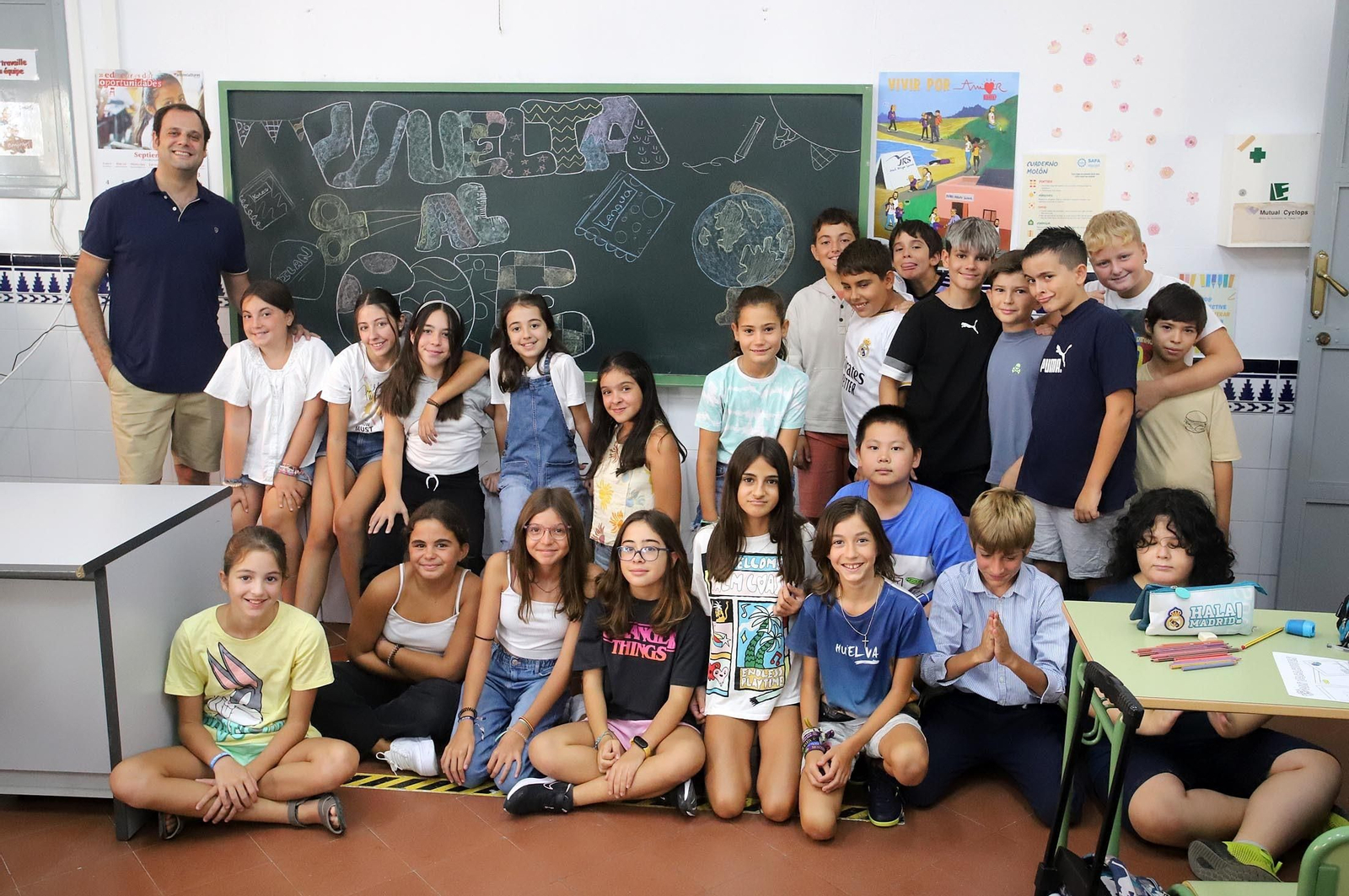 Imágenes de la vuelta al cole en el SAFA Funcadia