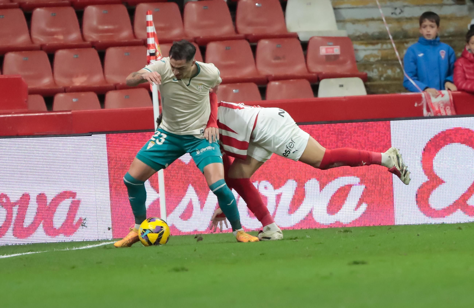 Las mejores fotos del Sporting de Gijón - Córdoba CF en El Molinón