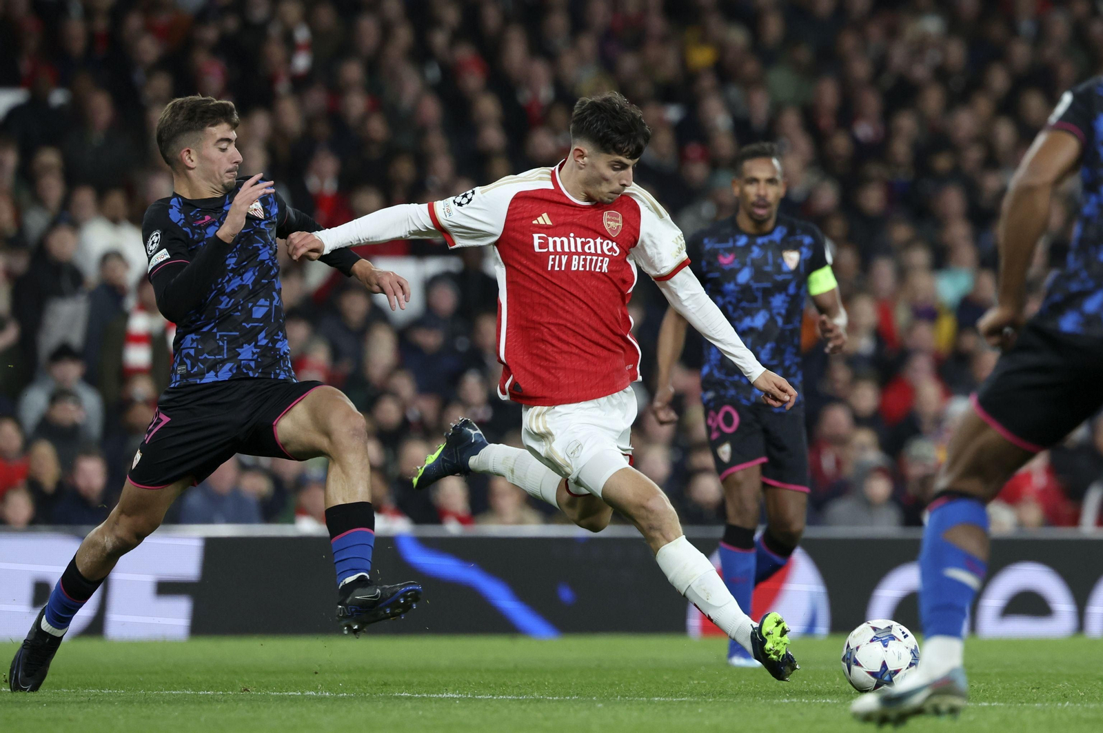 Las fotos del Arsenal-Sevilla de Champions