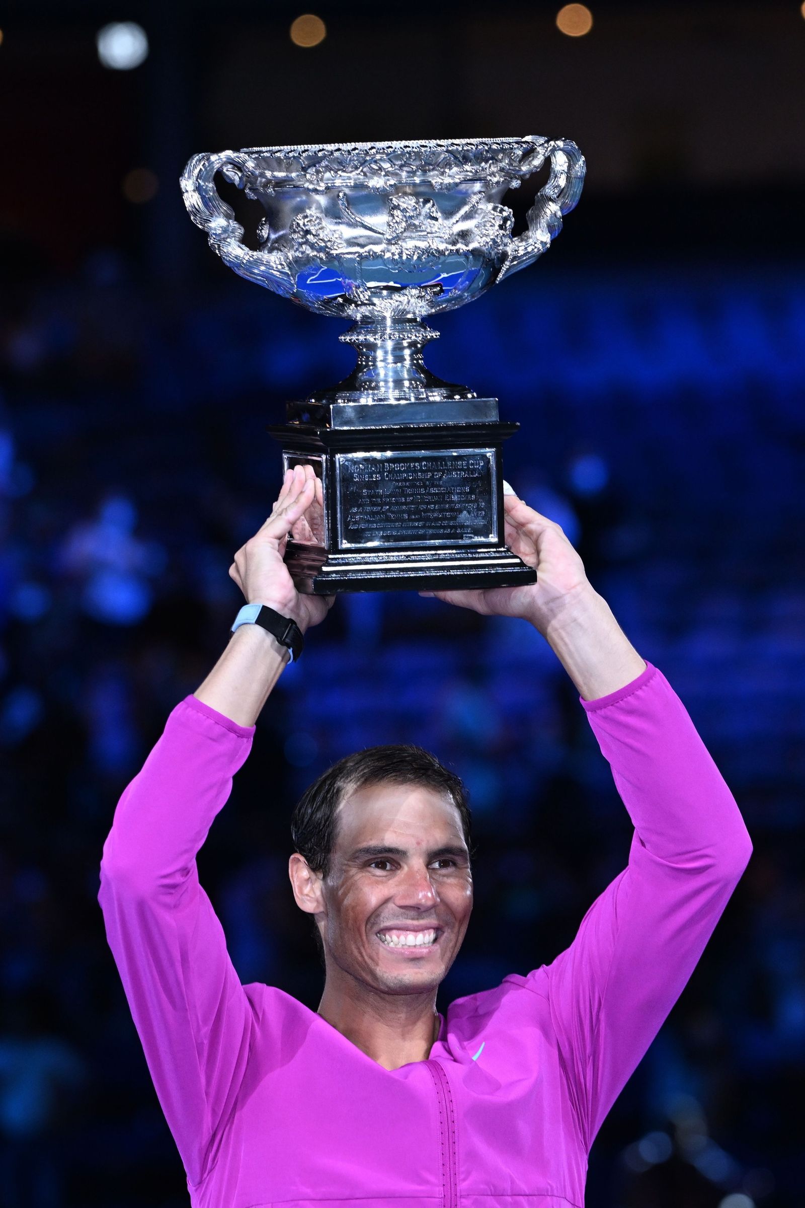 Las imágenes del histórico triunfo de Nadal sobre Medvedev (y 8)