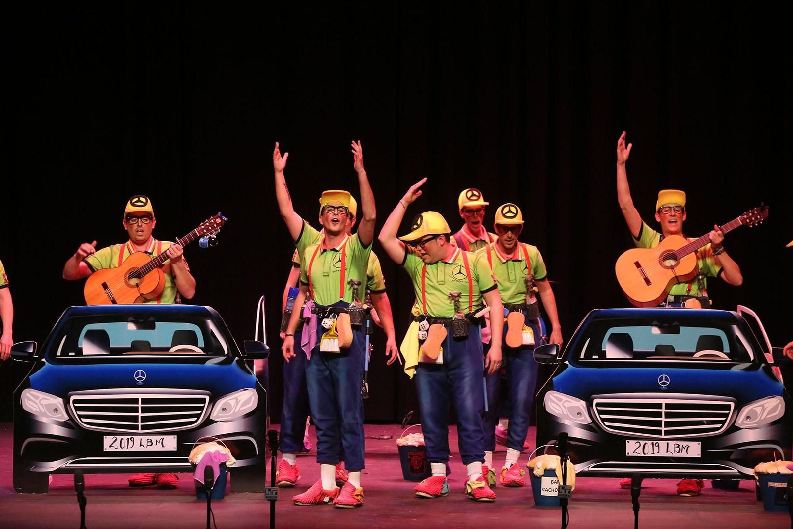 Cuarto día de preliminares del Carnaval Colombino en imágenes