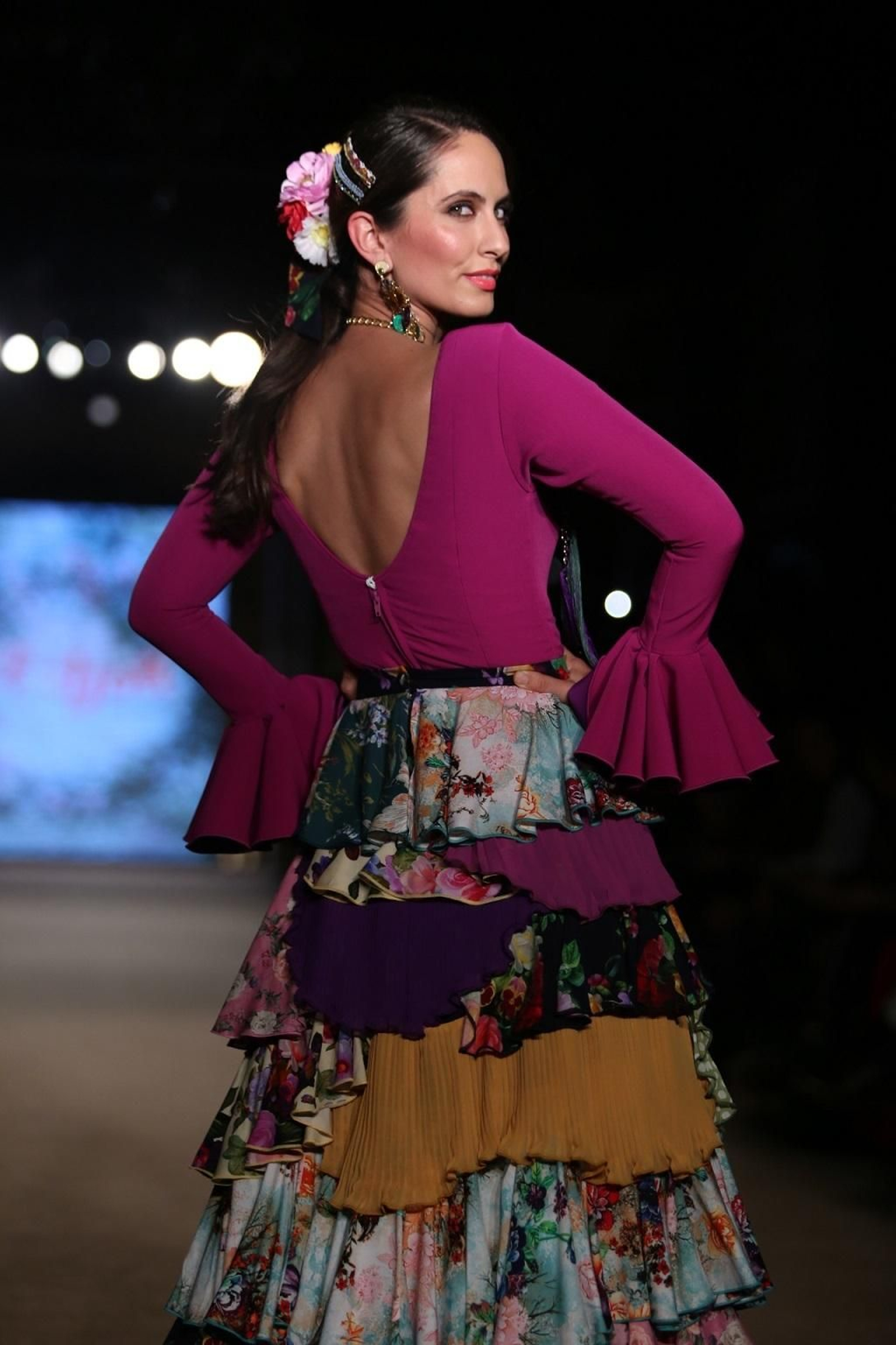 El Ajolí, fotos del desfile en We Love Flamenco 2019