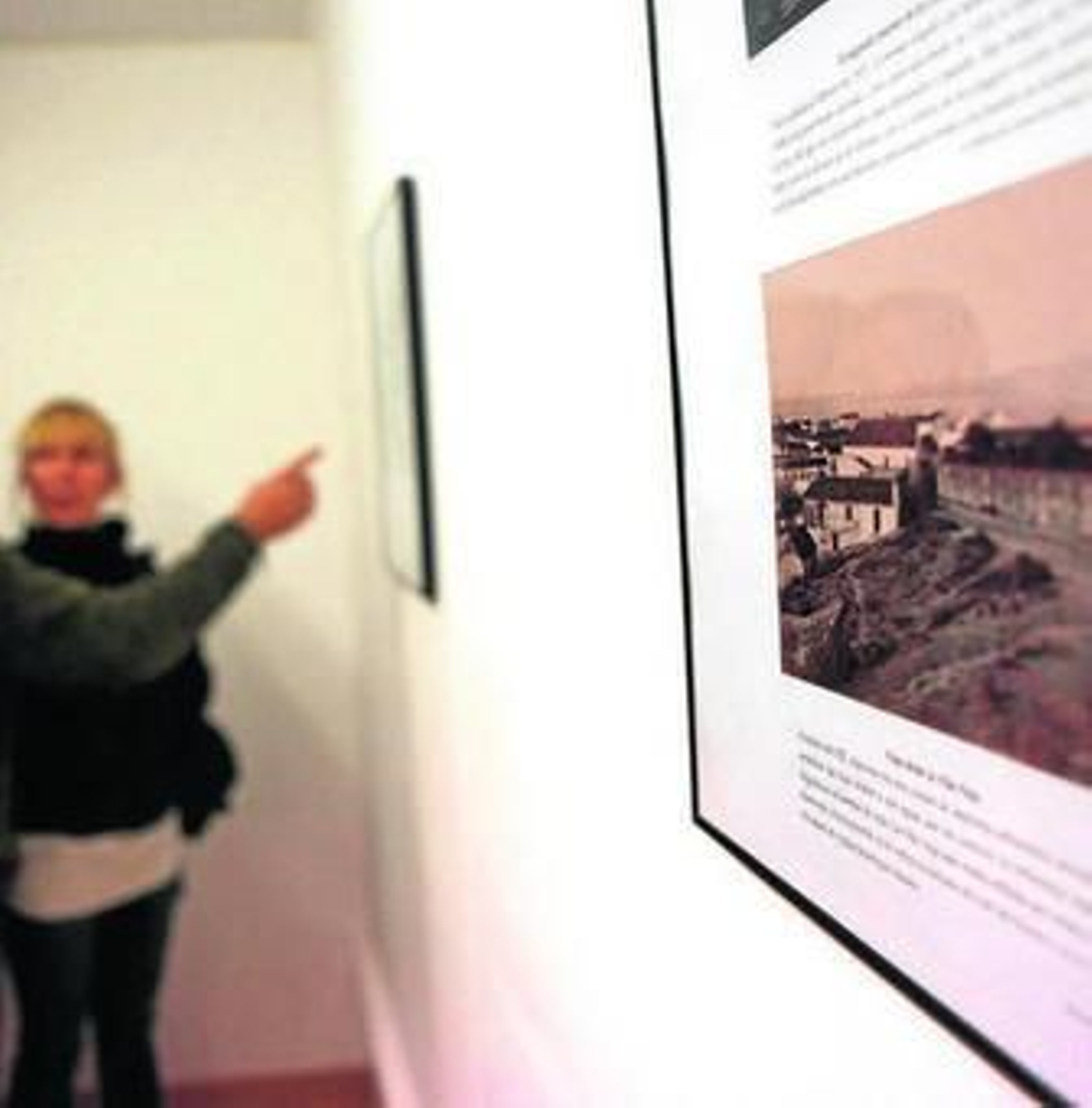 Imagen de la exposición en AlCultura, ayer. Imagen de la exposición en AlCultura, ayer.
