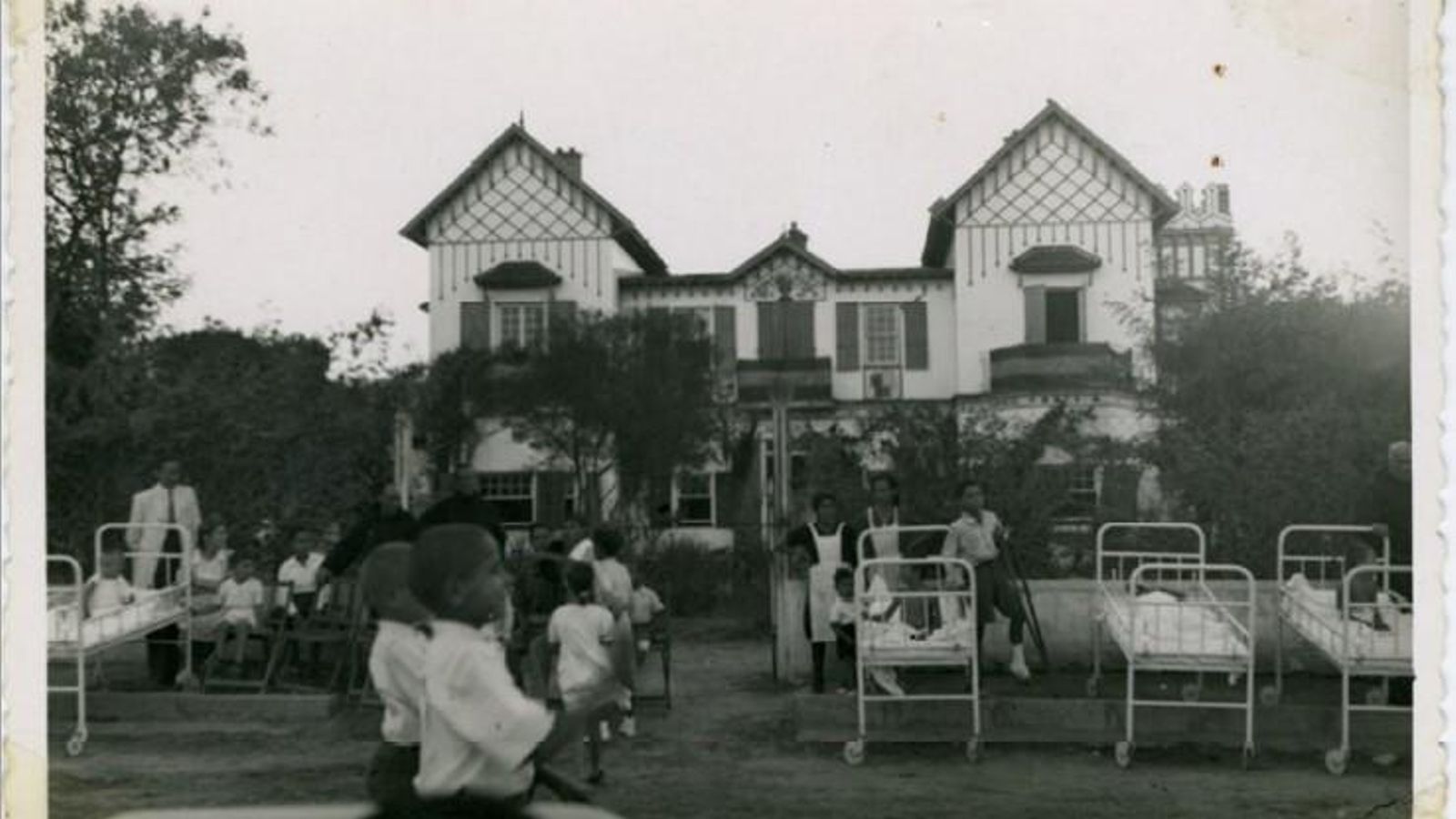 Villa Amalia, primer edificio en el que los Hermanos de San Juan de Dios atienden a la población infantil en Nervión