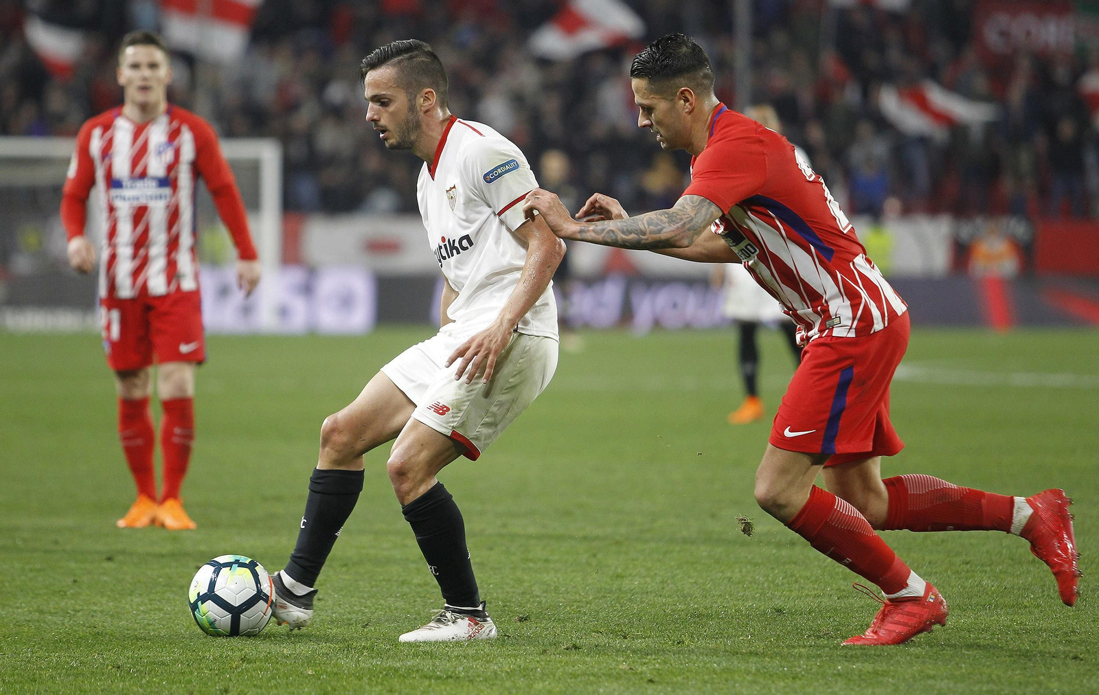 Las imágenes del Sevilla-Atlético de Madrid