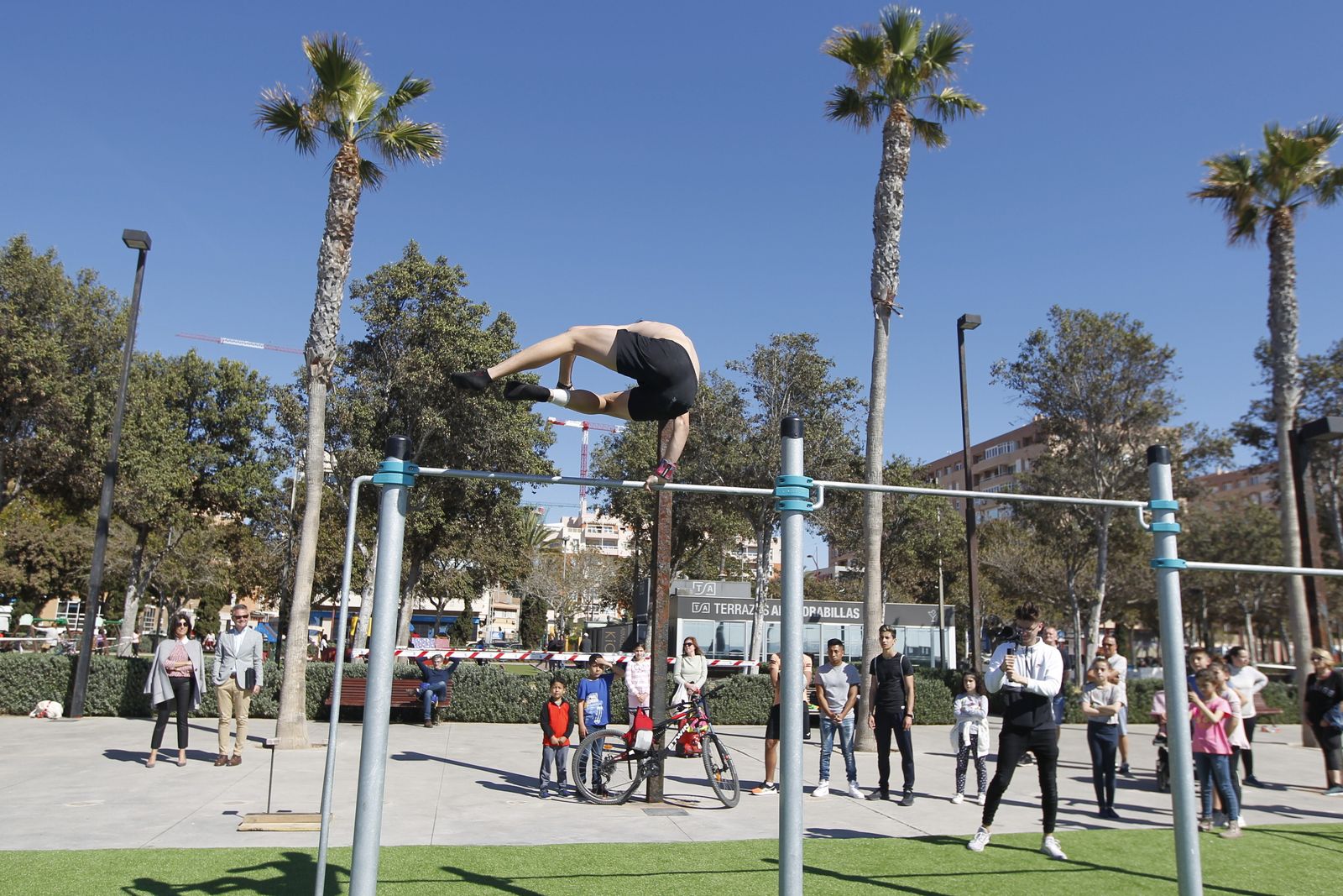 Fotogalería Pista de Calistenia. Parque de los Periodistas. Almería