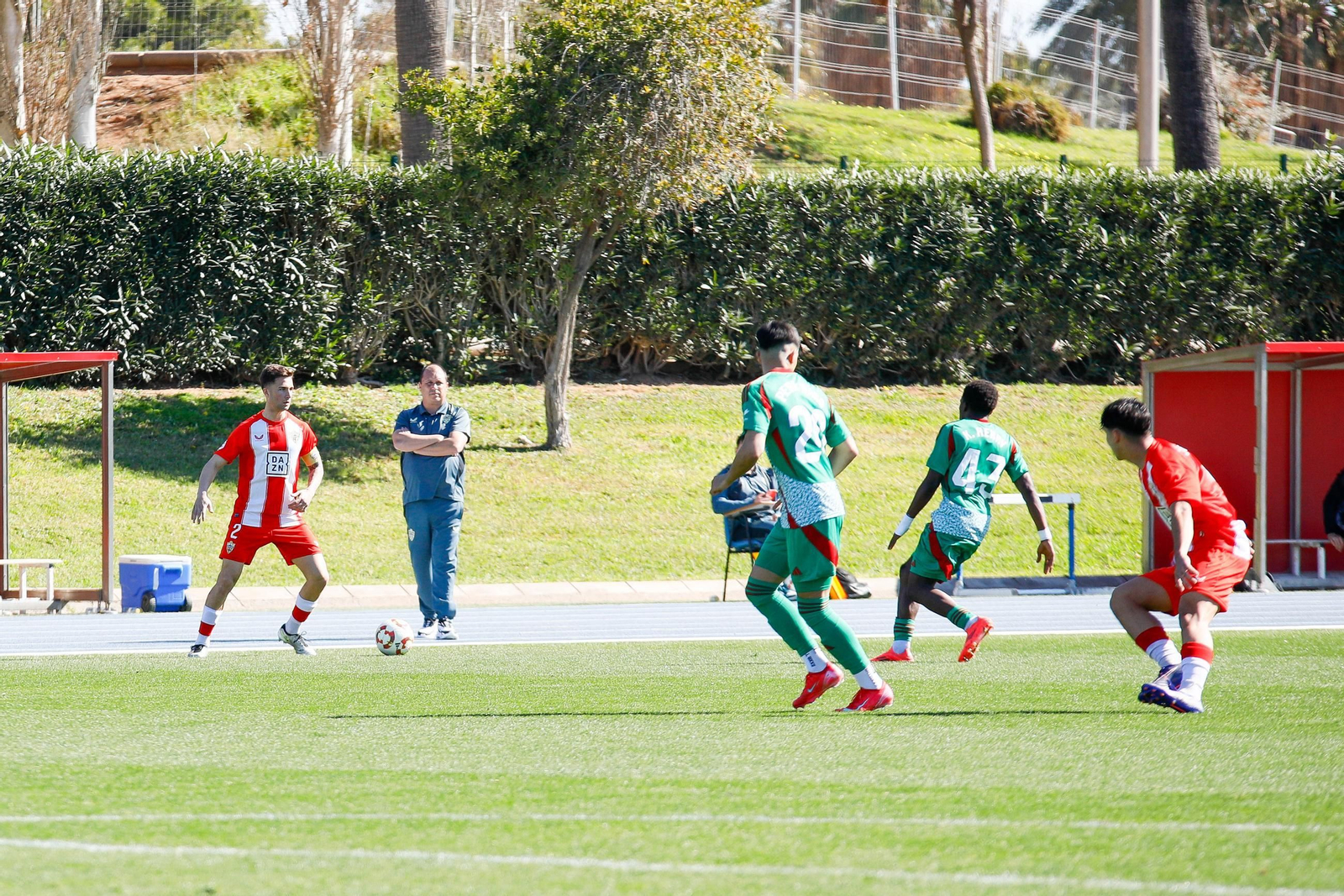 Las imágenes de Segunda RFEF entre Almeria B y recreativo de Granada