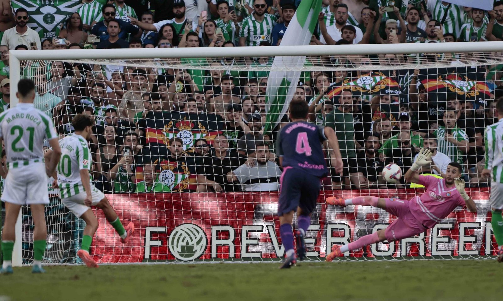 Las mejores fotos del Betis - Espanyol