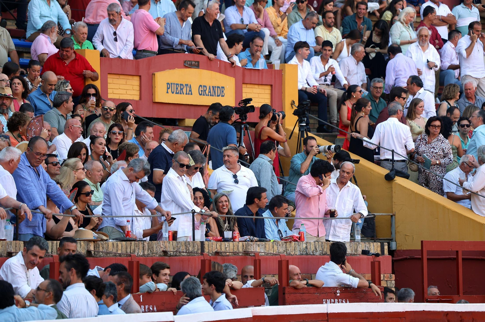 Búscate en la Plaza de Toros La Merced durante la corrida del jueves 31 de julio