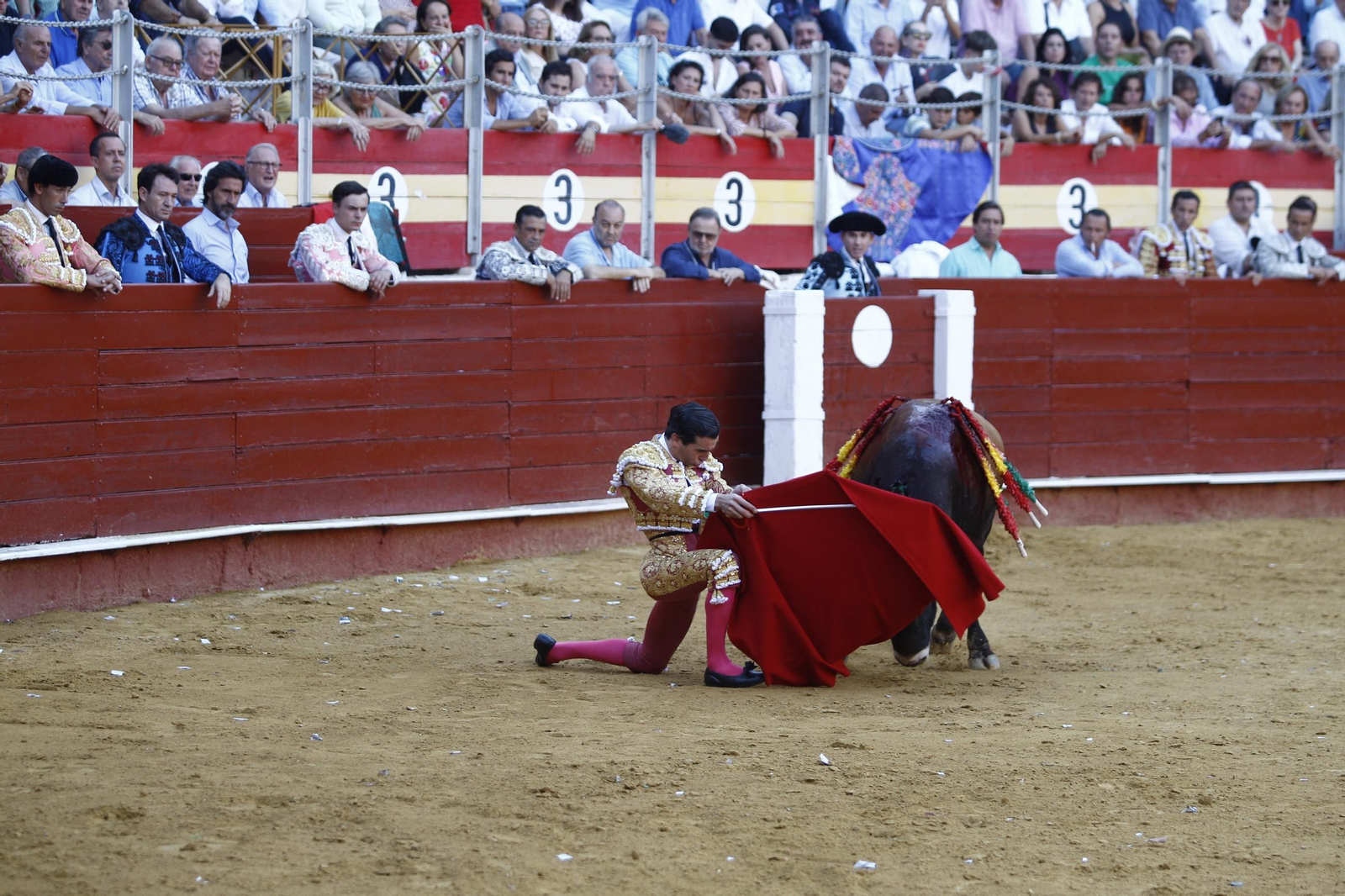 Las mejores imágenes de los toreros Fortes, Juan Ortega y David de Miranda en la Feria de Almería 2025