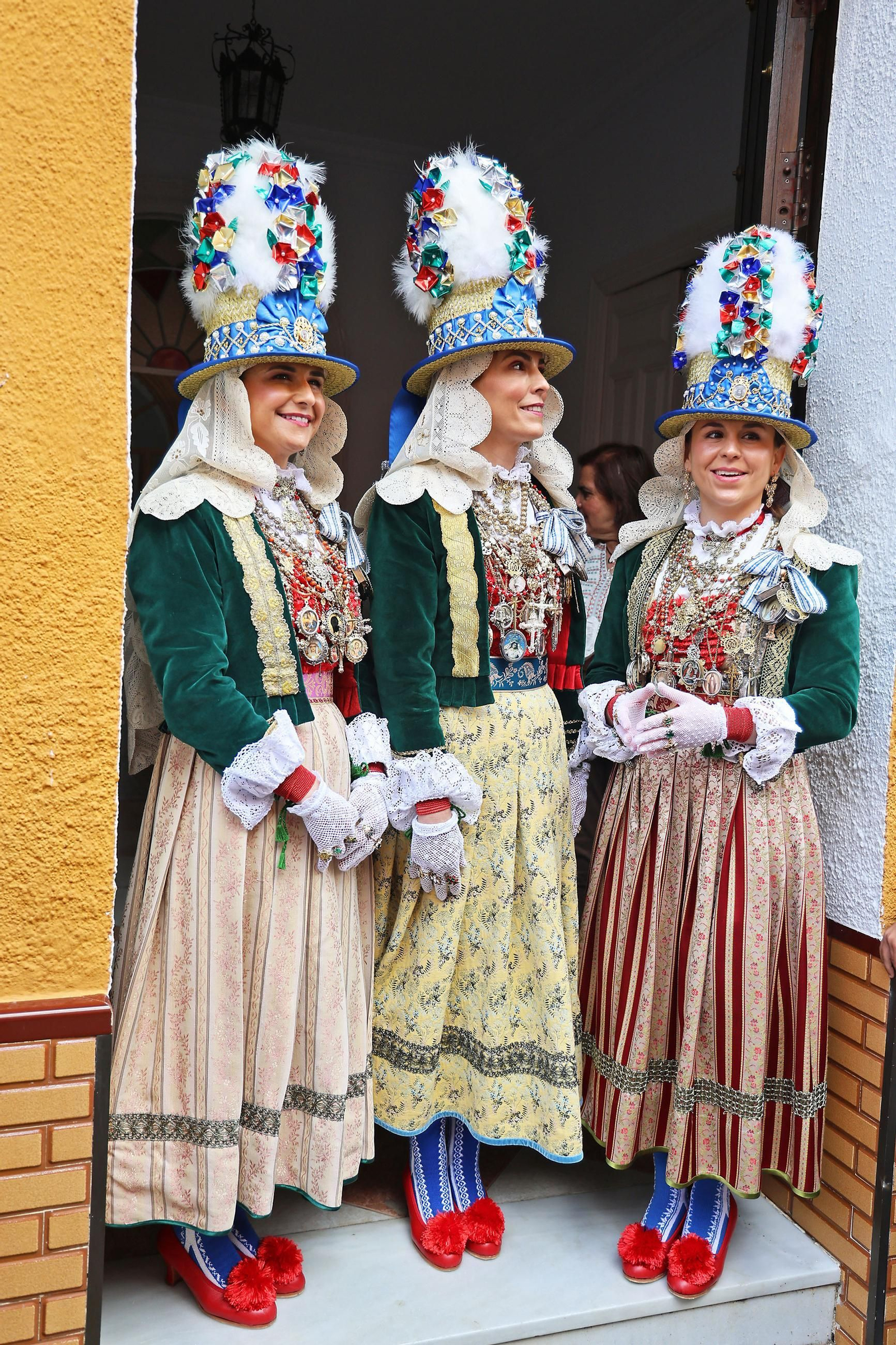 Las imágenes de la romería de San Benito Abad en el Cerro del Andévalo de Huelva