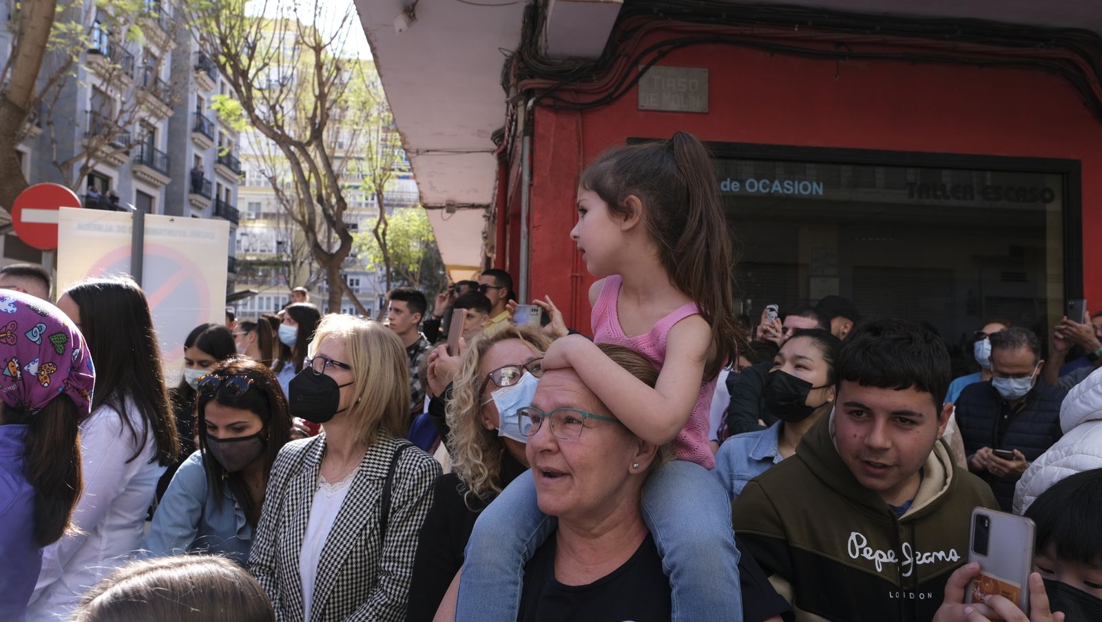 Fotogalería de la procesión de La Borriquita en Almería. Semana Santa 2022.